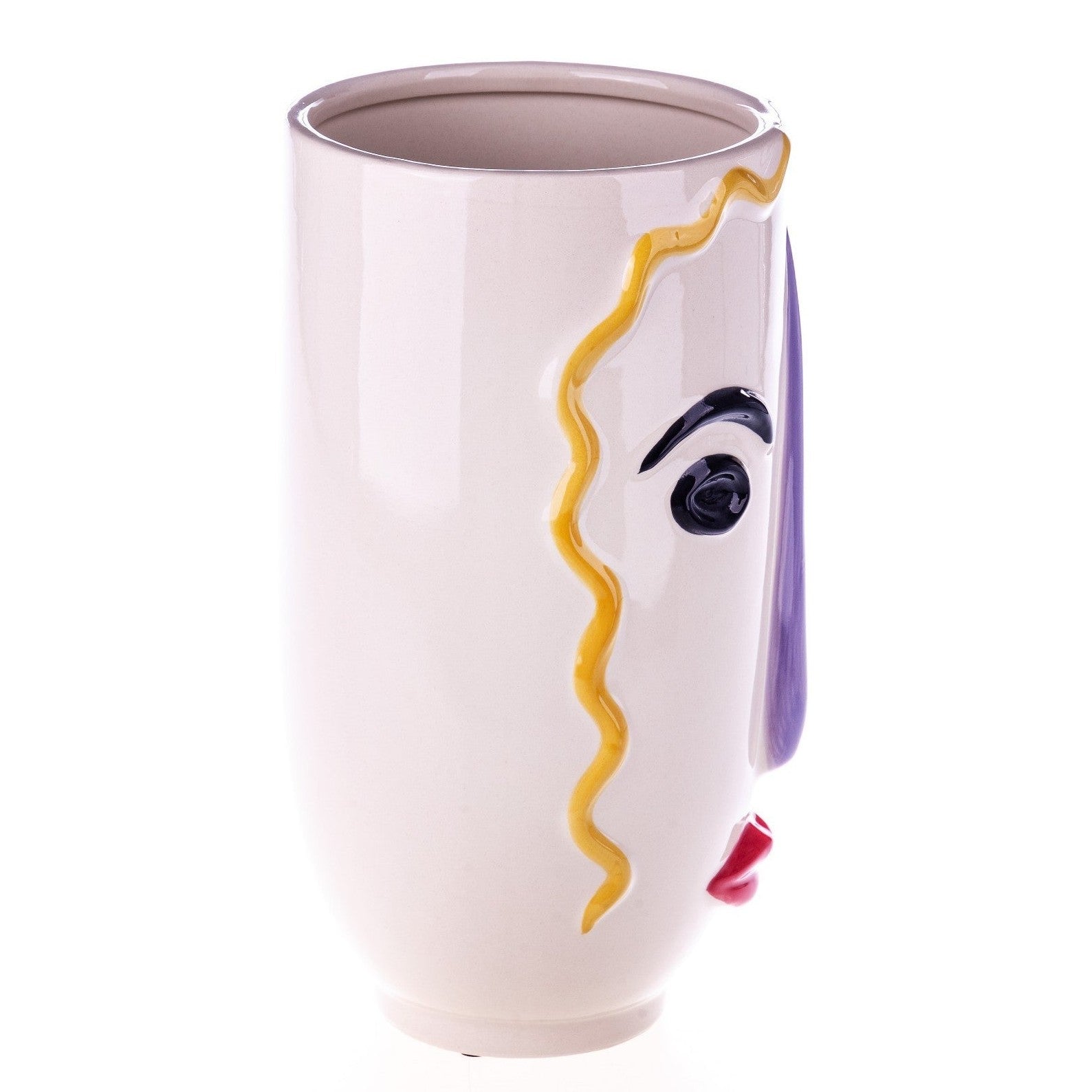 Colorful Abstract Face Vase | Vases & Bowls | Home Decor