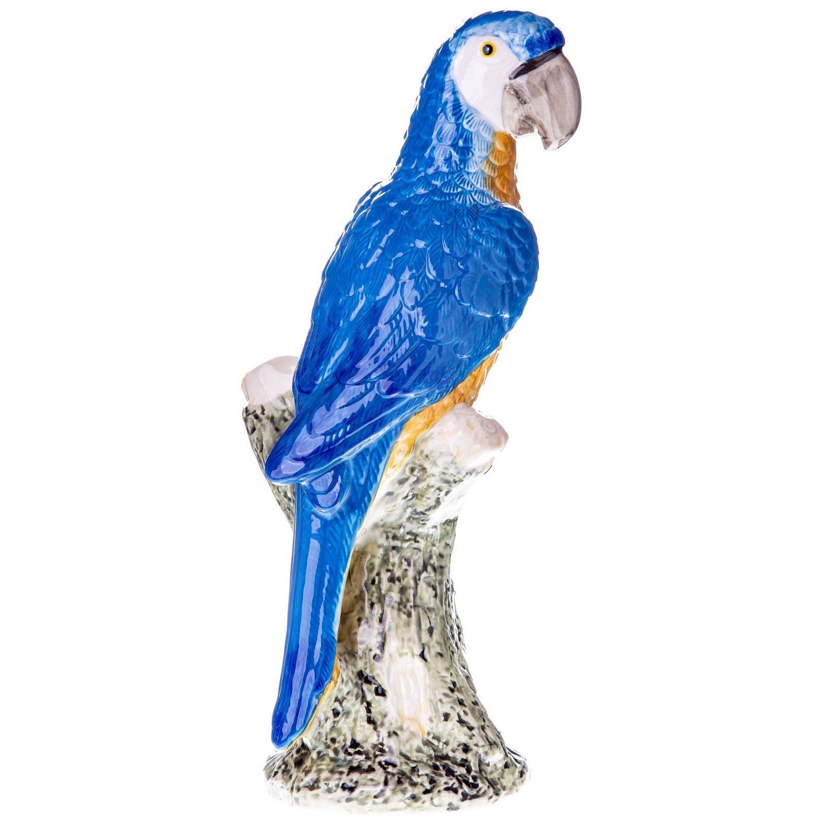 Colorful Ceramic Parrot Figurine | Animal Sculptures | Home Decor