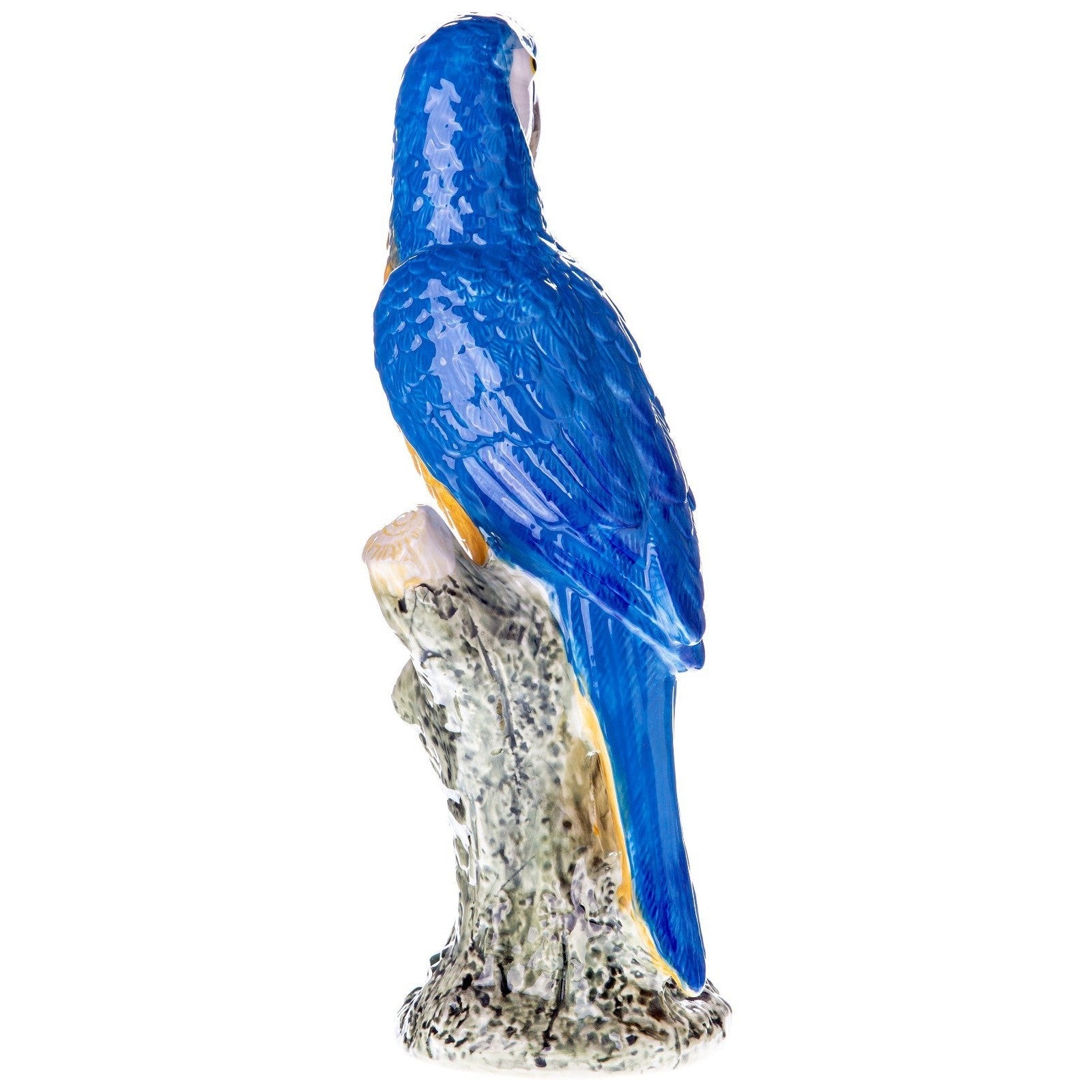 Colorful Ceramic Parrot Figurine | Animal Sculptures | Home Decor