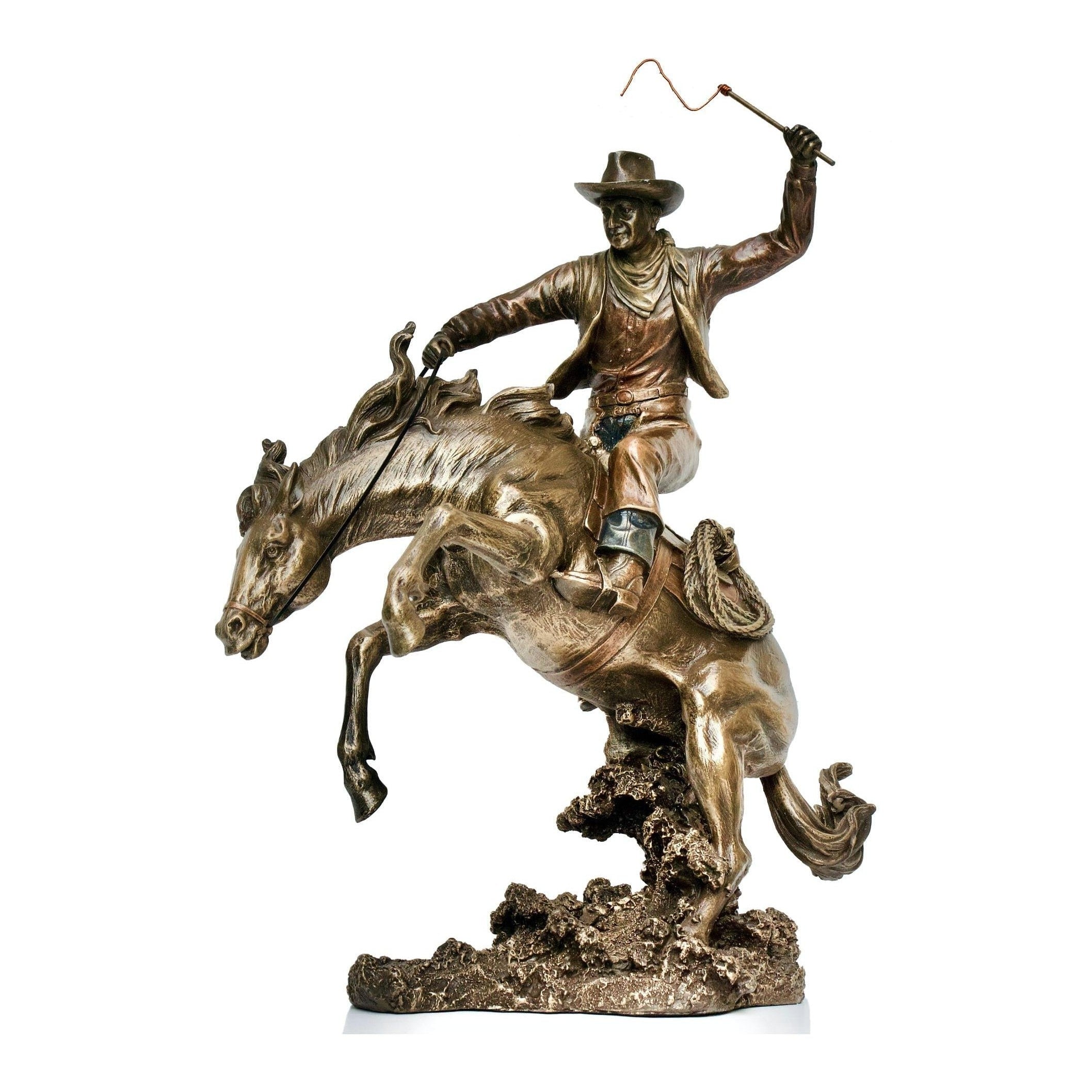 Cowboy with horse | Animal Sculptures | Home Decor | Handcrafted