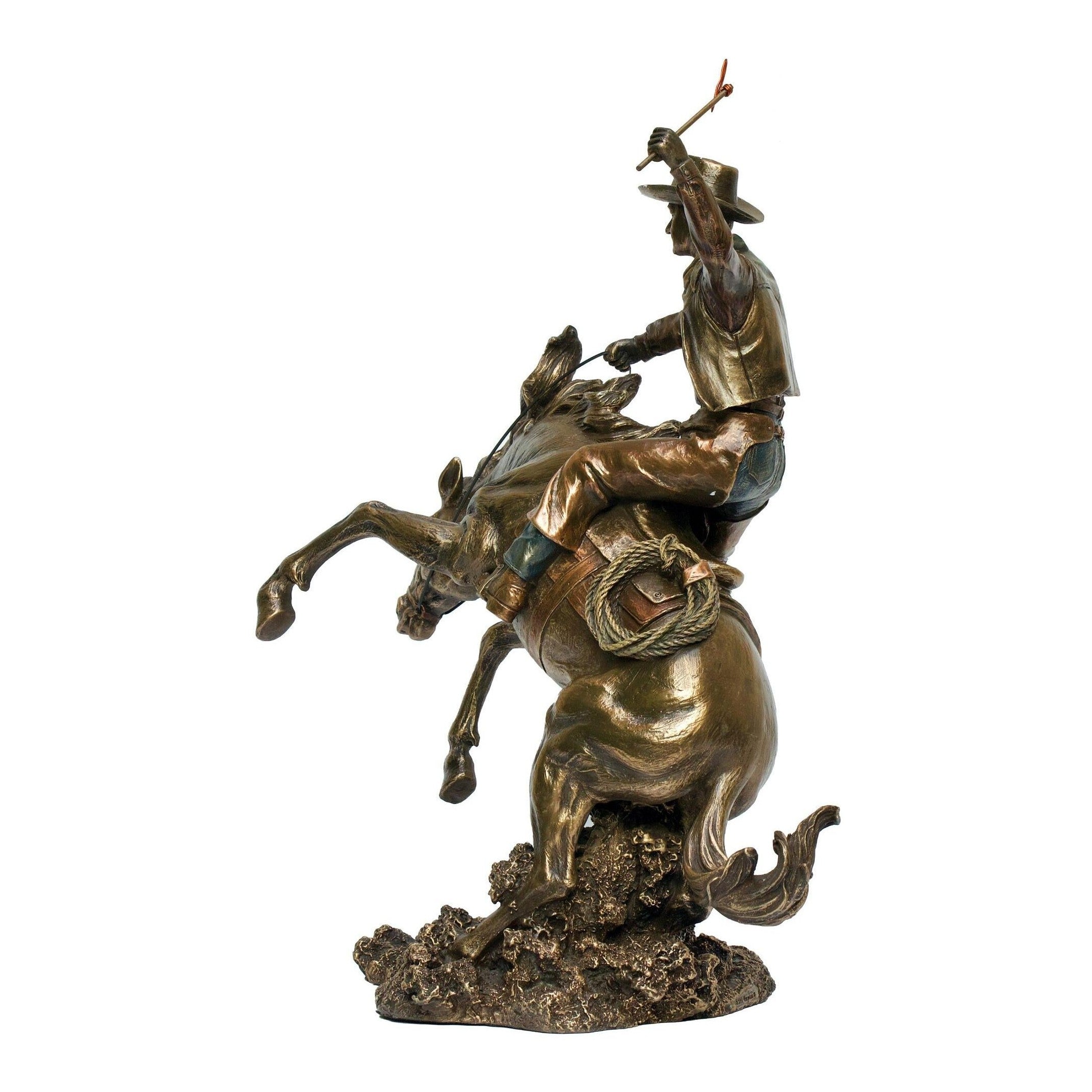 Cowboy with horse | Animal Sculptures | Home Decor | Handcrafted