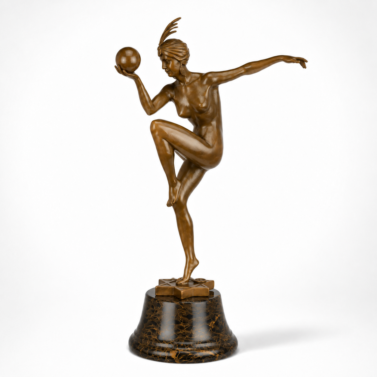 Called "stella" | Handcrafted Bronze Decor | Unique Home Accent