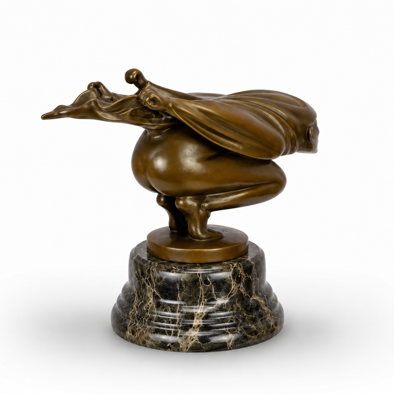 Called "raging Jester" | Handcrafted Bronze Decor | Unique Home Accent