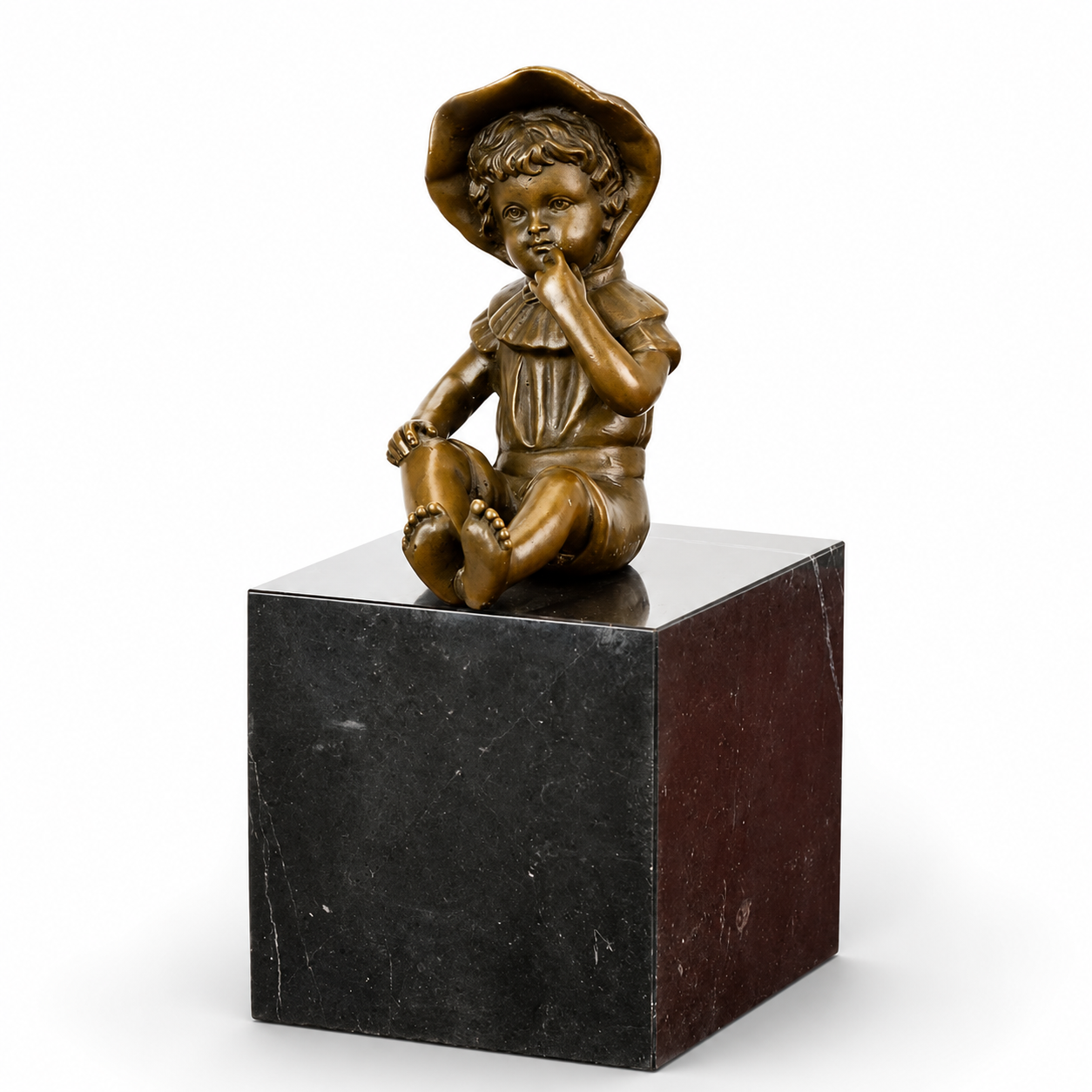 Victorian Child | Handcrafted Bronze Decor | Gift Idea