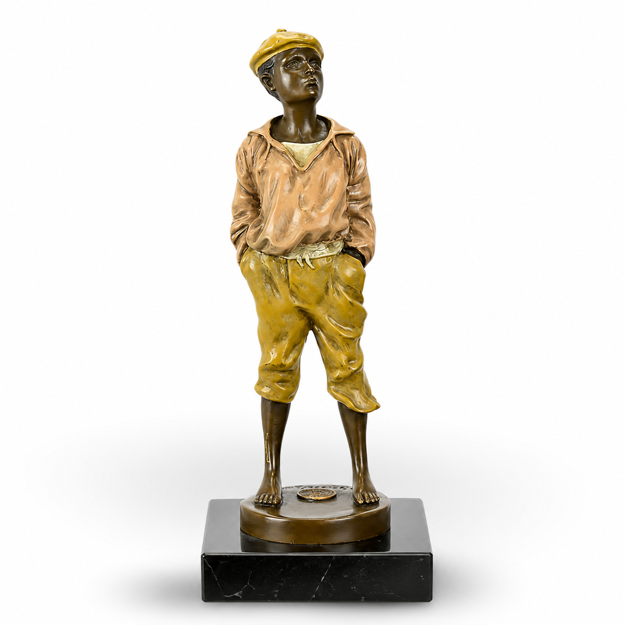 Bronze Sculpture of the Whistler | Figurines & Statues | Home Decor
