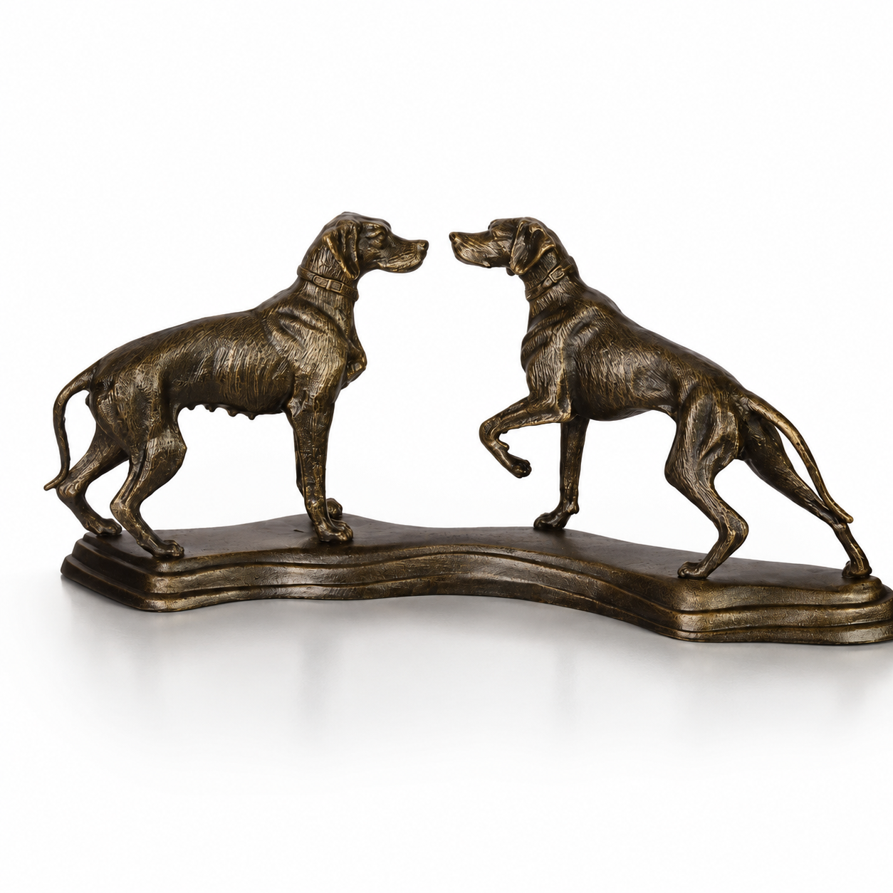 Hounds | Animal Sculptures | Home Decor | Handcrafted | Collectible Ar