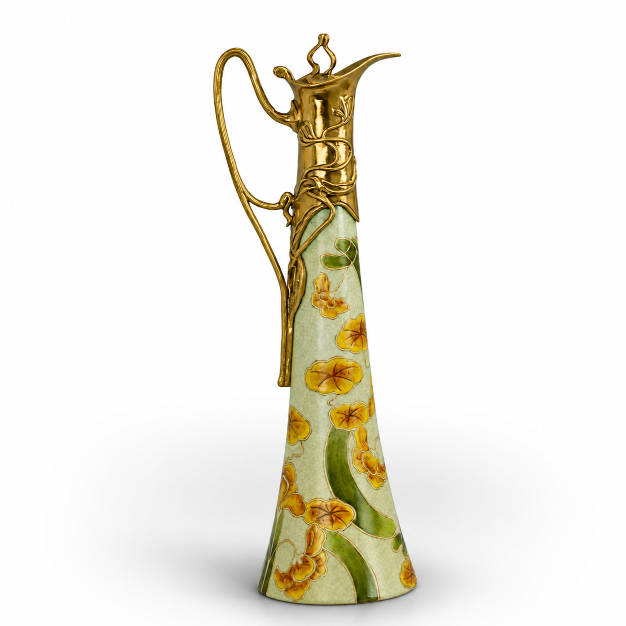 Bronze-Mounted Porcelain Jug | Vases & Bowls | Home Decor