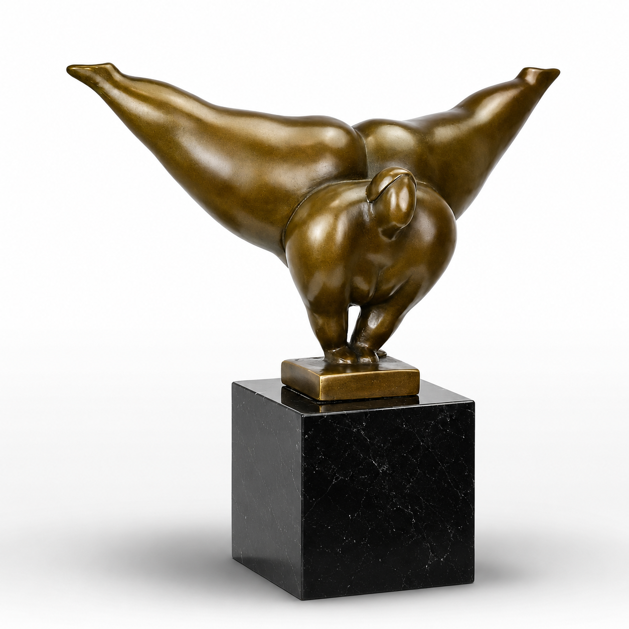 Flying Bird Sculpture | Handcrafted Bronze Decor