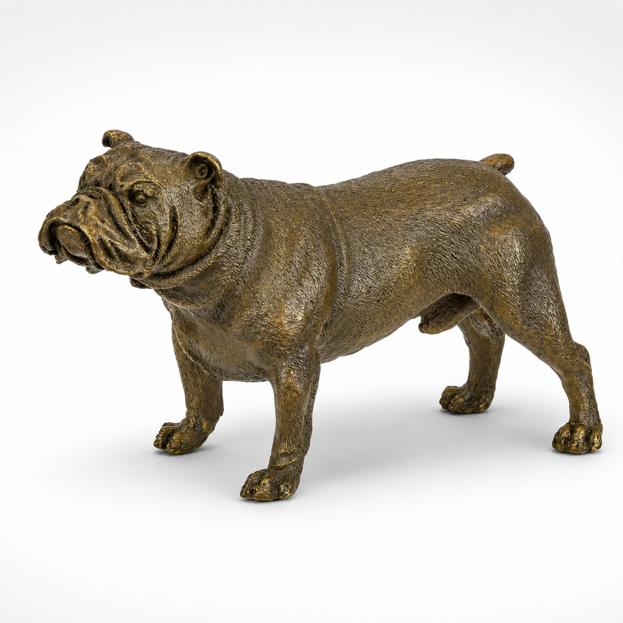 English Bulldog | Animals | Home Decor | Handcrafted | Collectible Art