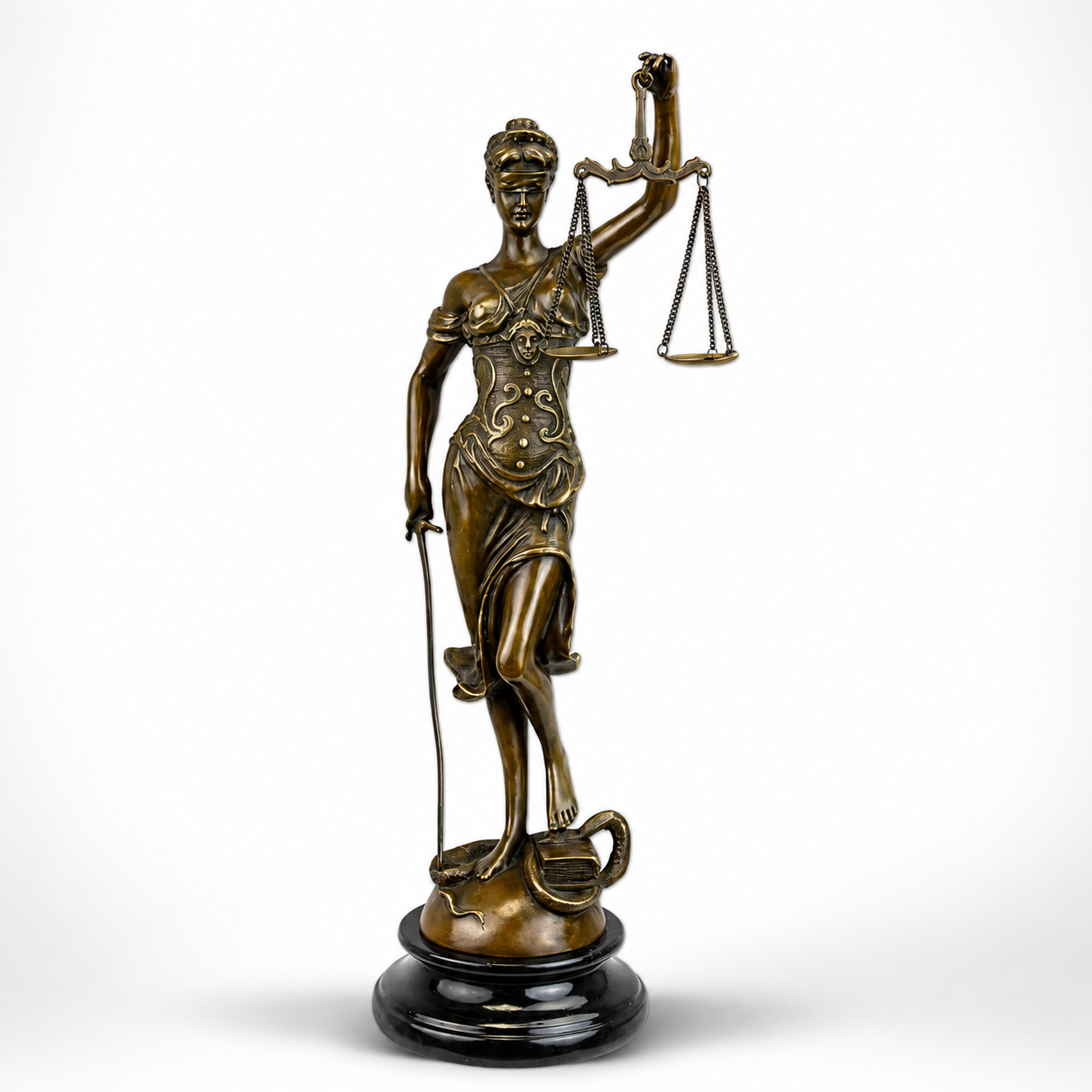 Justice | Mythology & Deity Sculptures | Home Decor | Handcrafted