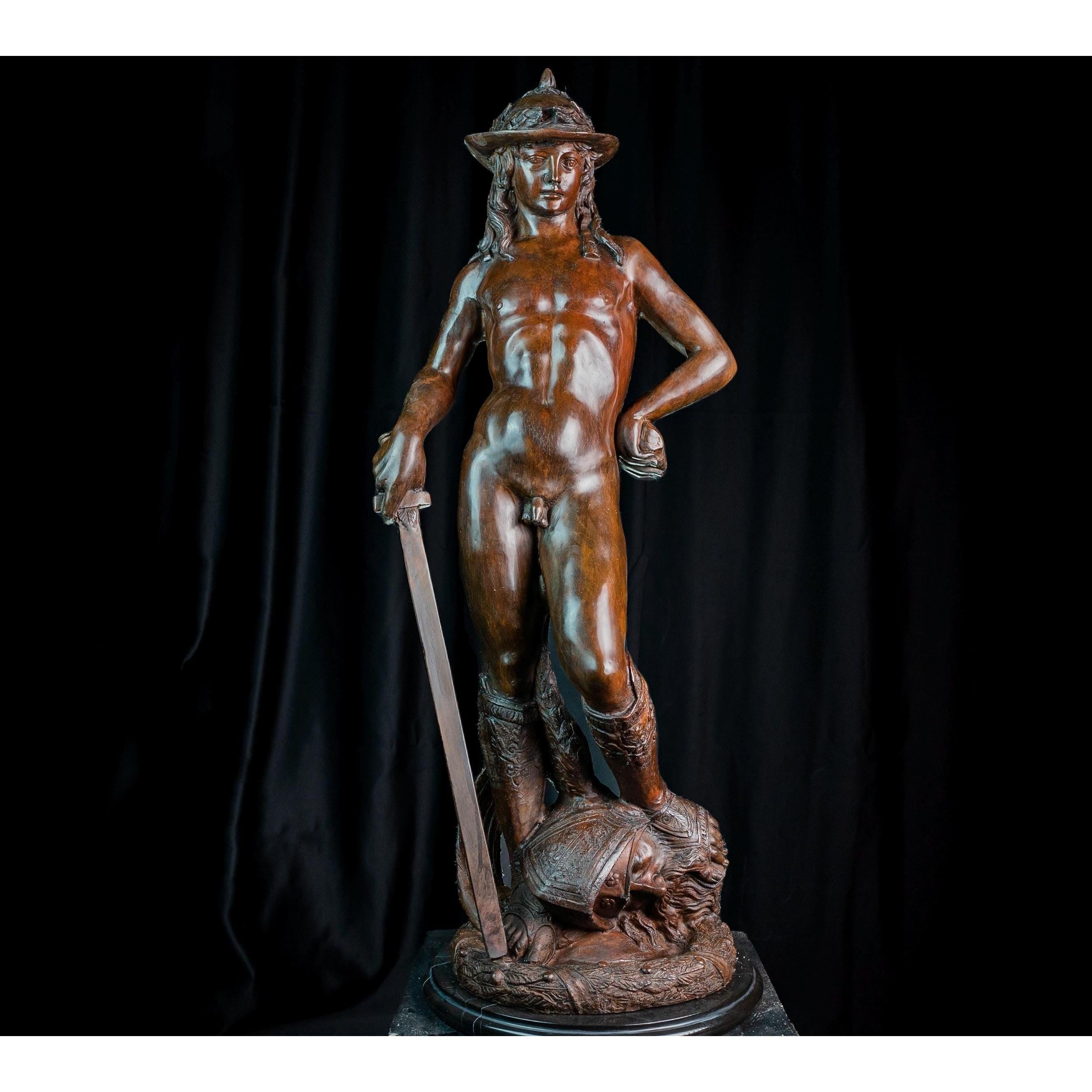 David by Donatello Bronze Museum copy | Figurines & Statues