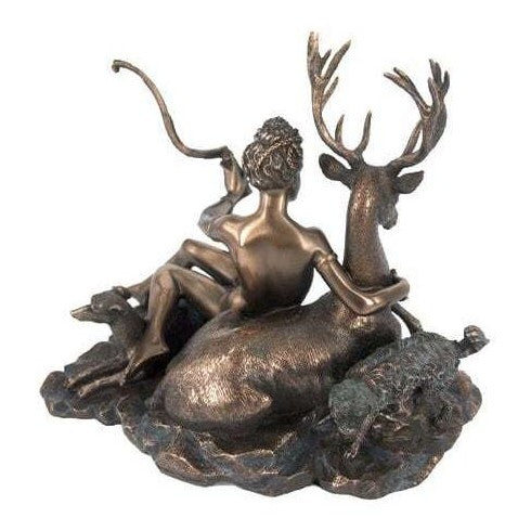 Demeter Figurine Statue Bronze Sculpture. Greek Goddess.Goddess of the