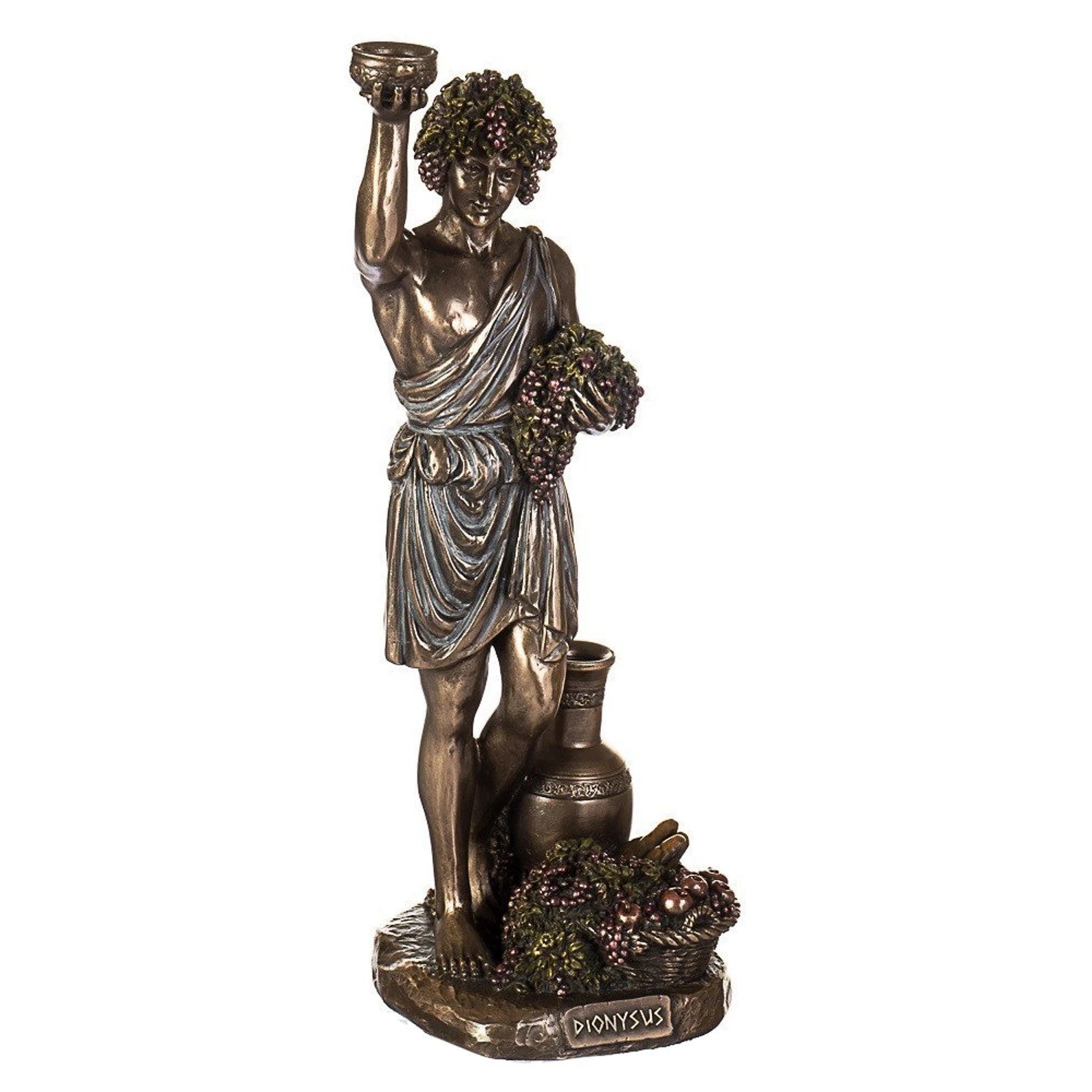 Dionysus Greek God of Wine Statue Figurine, Mythology & Deity Sculptur