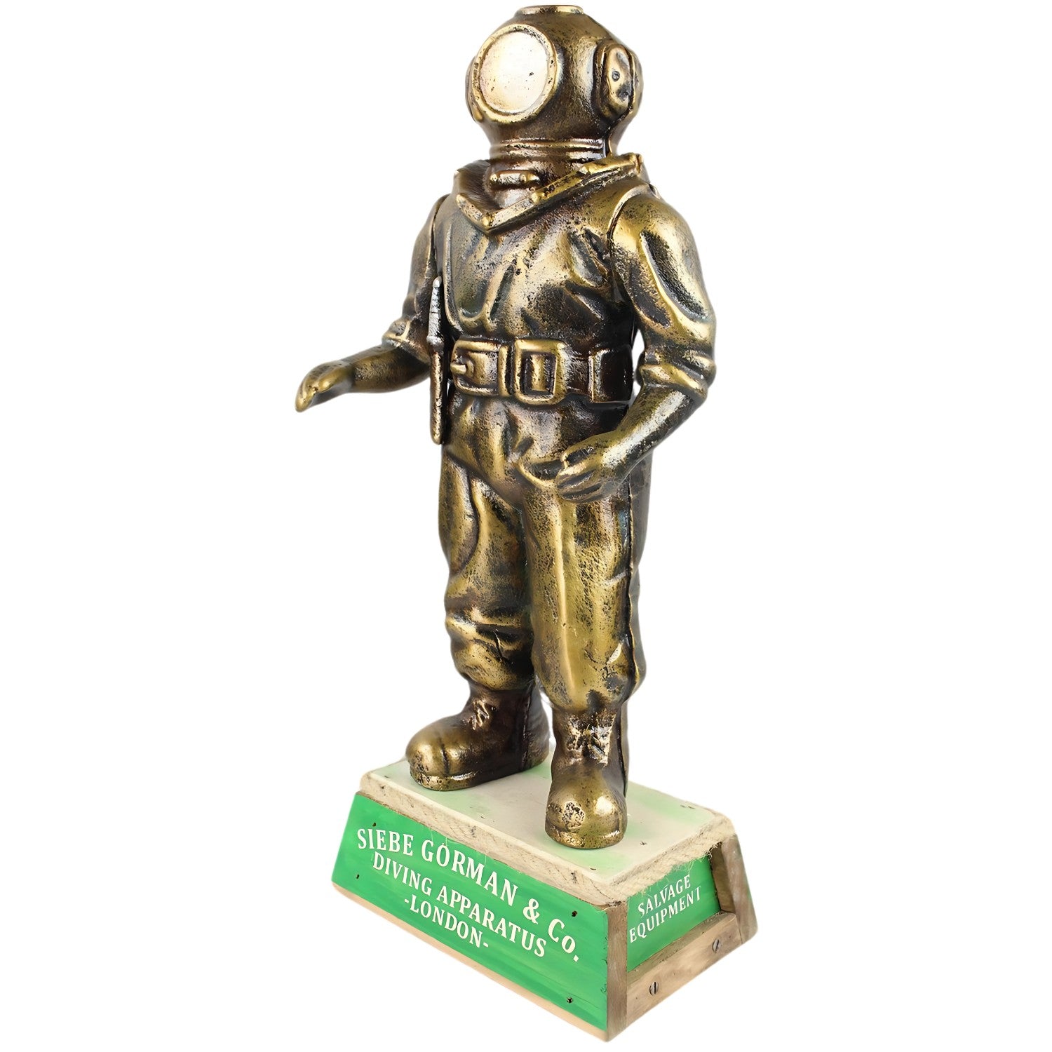 Diver on Wooden Base | Curios & Collectibles | Home Decor