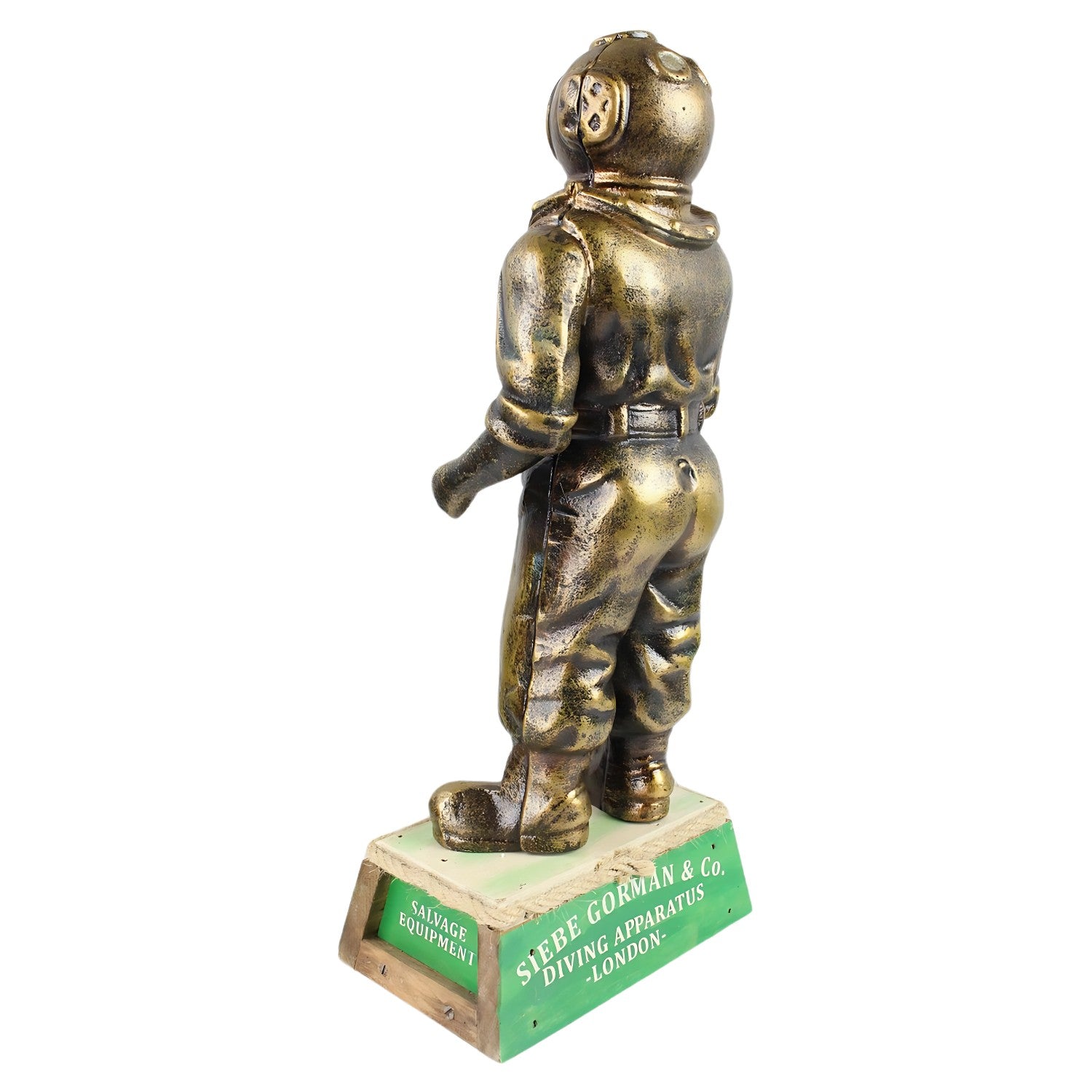 Diver on Wooden Base | Curios & Collectibles | Home Decor