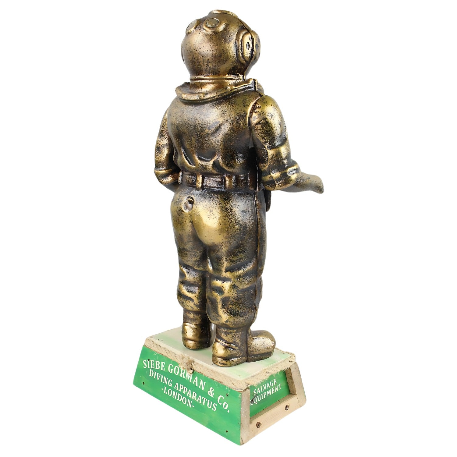 Diver on Wooden Base | Curios & Collectibles | Home Decor