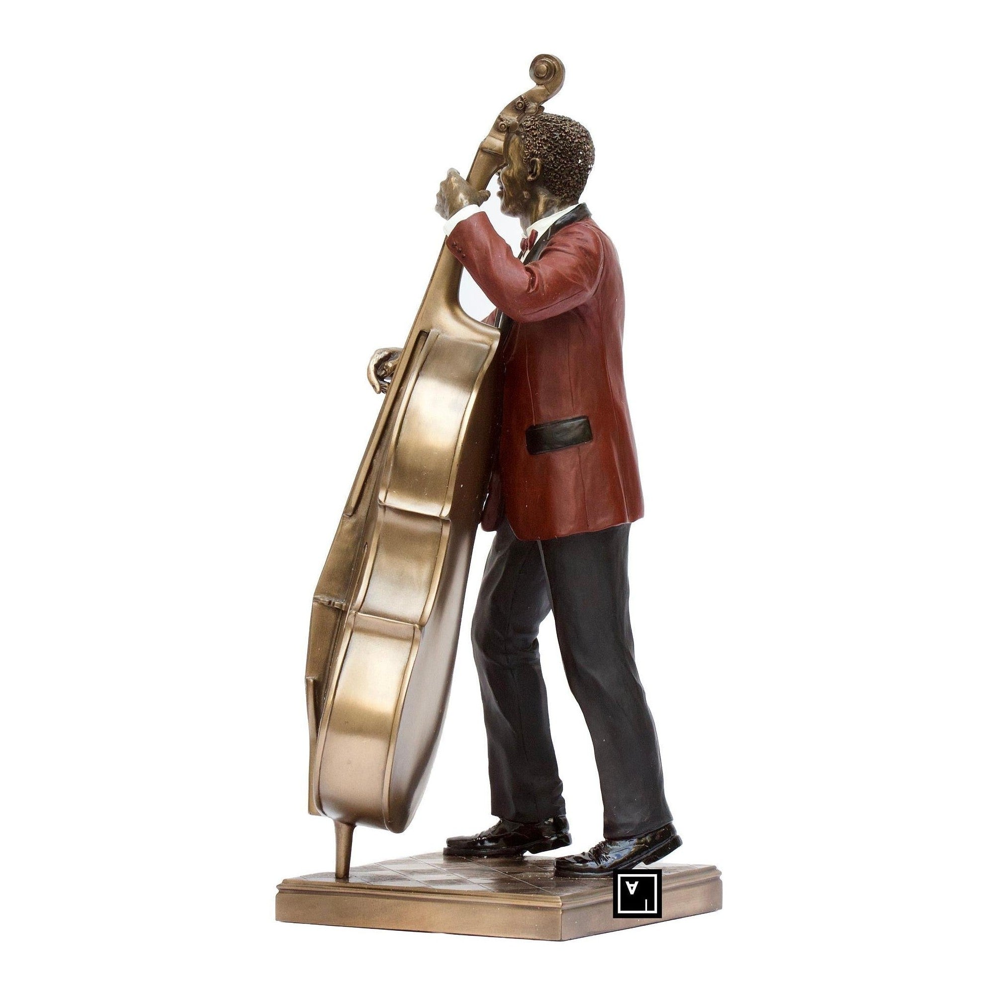 Double Bass Player | Figurines & Statues | Home Decor | Handcrafted