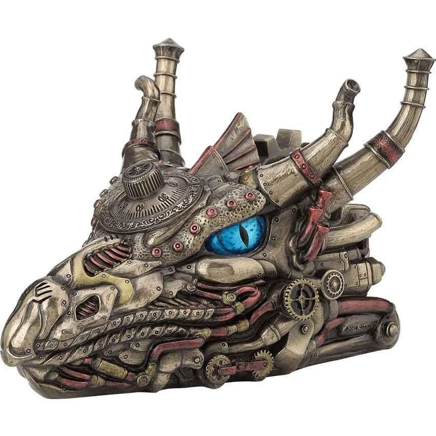 Dragon-Themed Figurine Trinket Box | Desk & Curio Accessories