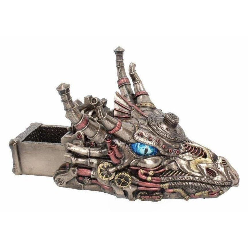 Dragon-Themed Figurine Trinket Box | Desk & Curio Accessories