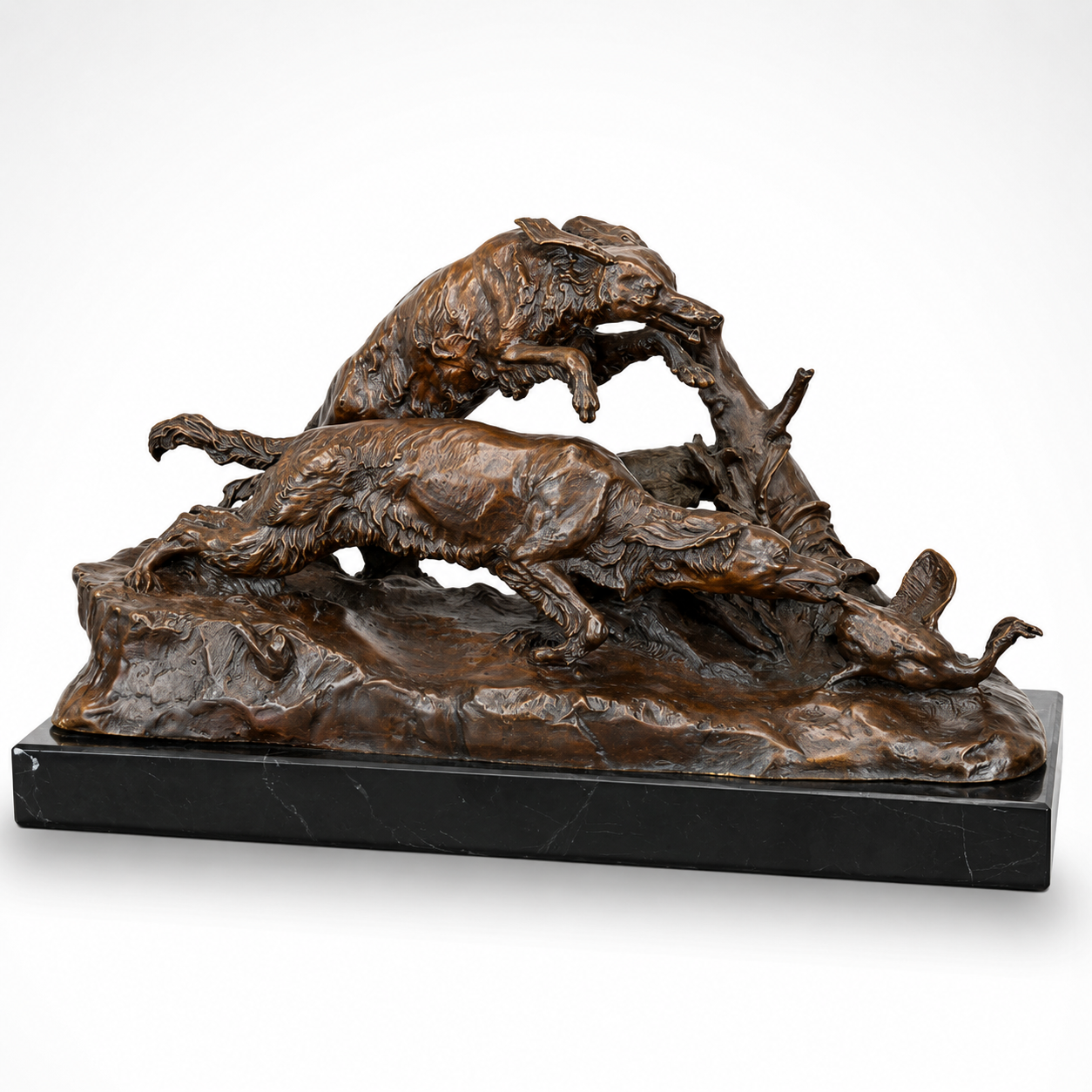 Duck Chase | Animal Sculptures | Home Decor | Handcrafted