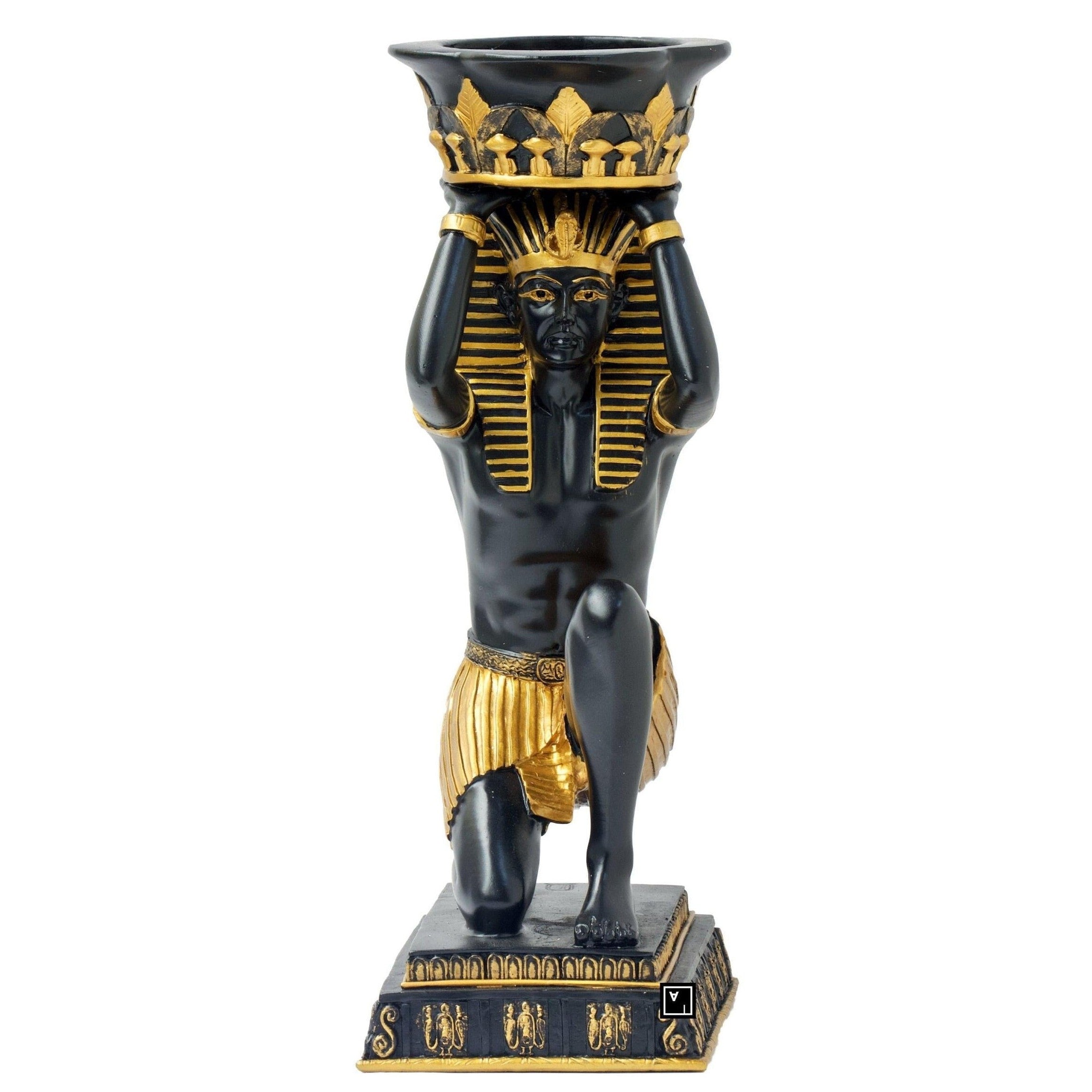 Egyptian Pharoah Candle Holder | Lighting | Home Decor | Handcrafted
