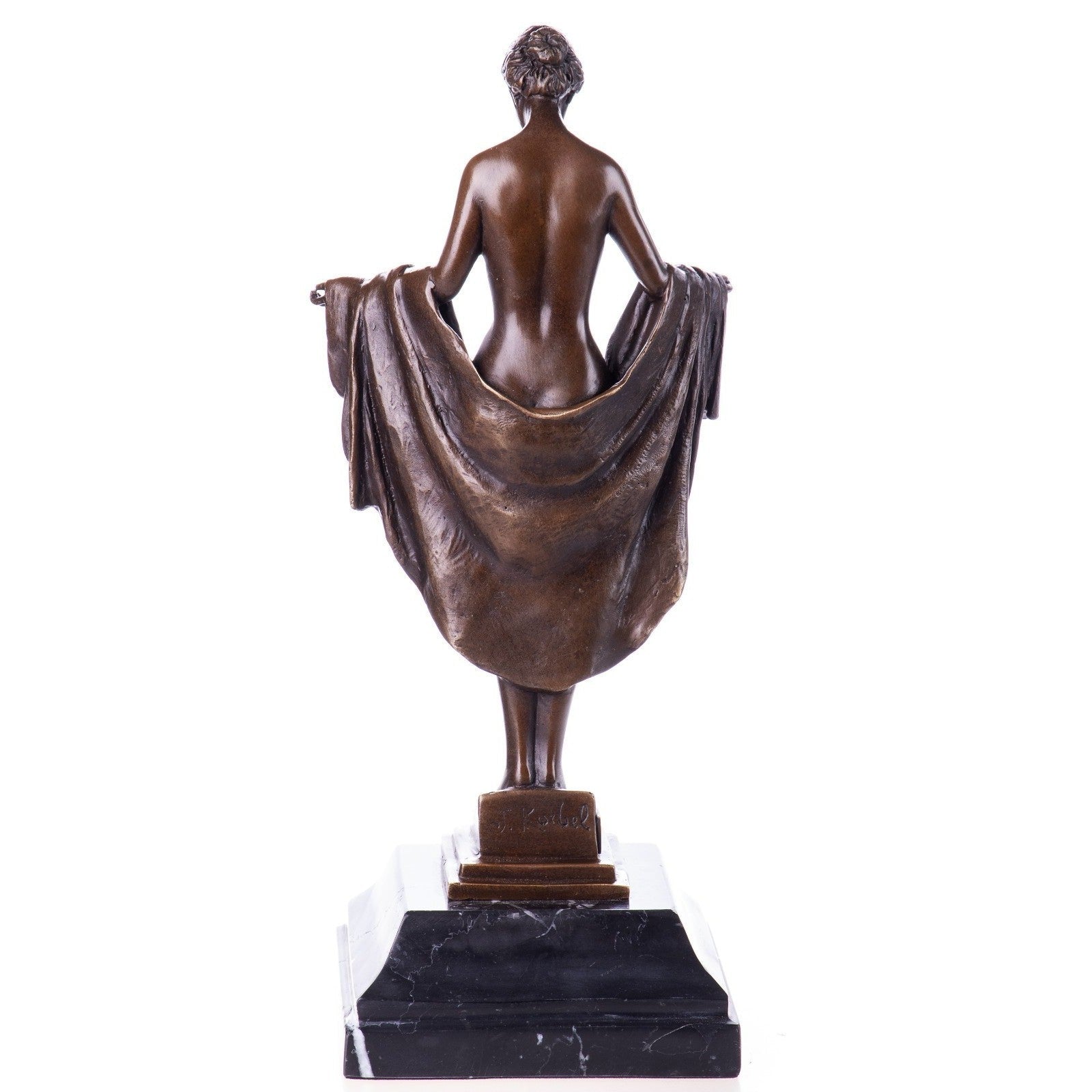 Elegant Nude Bronze Sculpture | Nude & Figurative Art | Home Decor