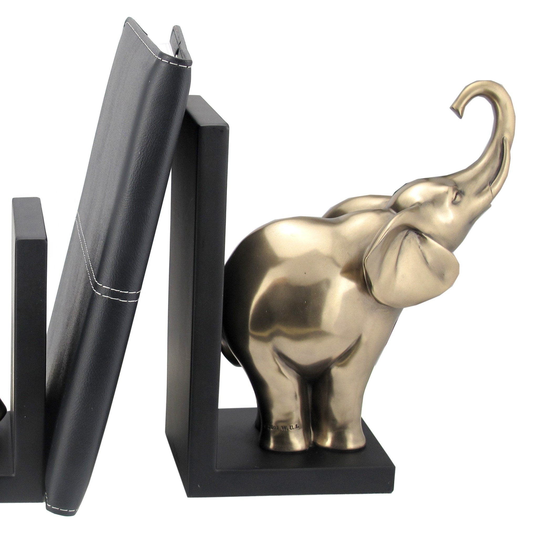 Elephants Bookend | Animal Sculptures | Home Decor | Handcrafted