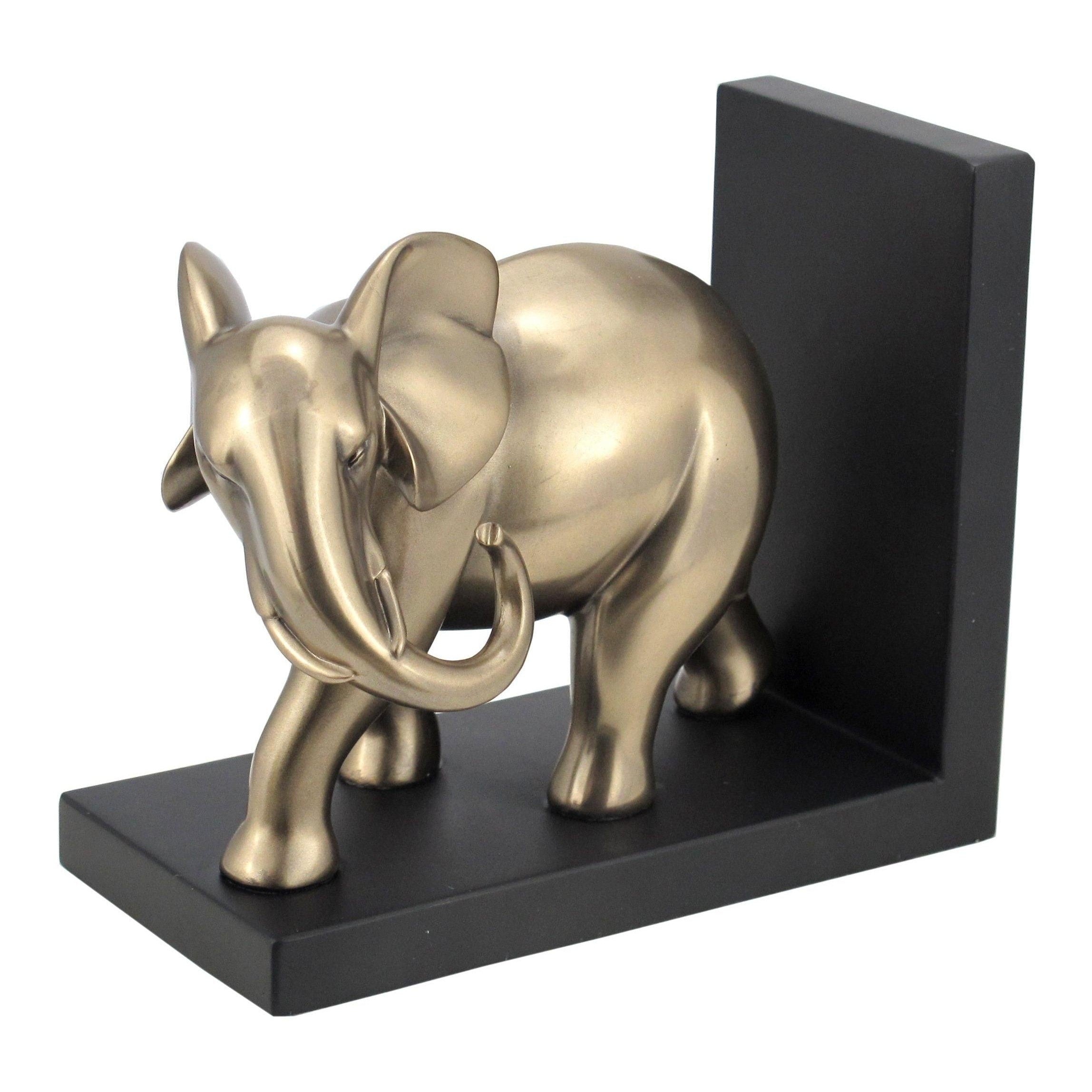 Elephants Bookend | Animal Sculptures | Home Decor | Handcrafted
