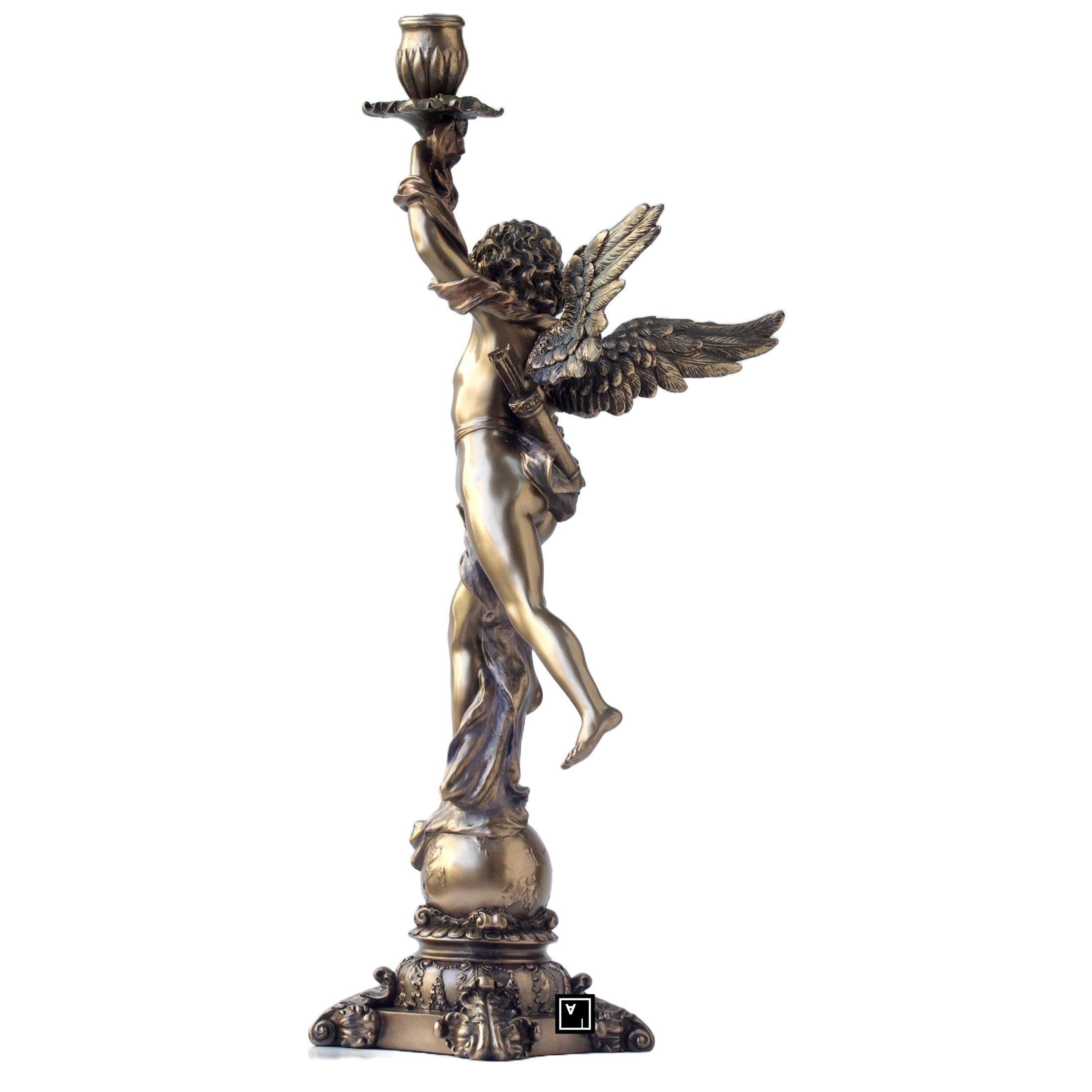 Eros Cupid Candle Holder | Lighting | Home Decor | Handcrafted