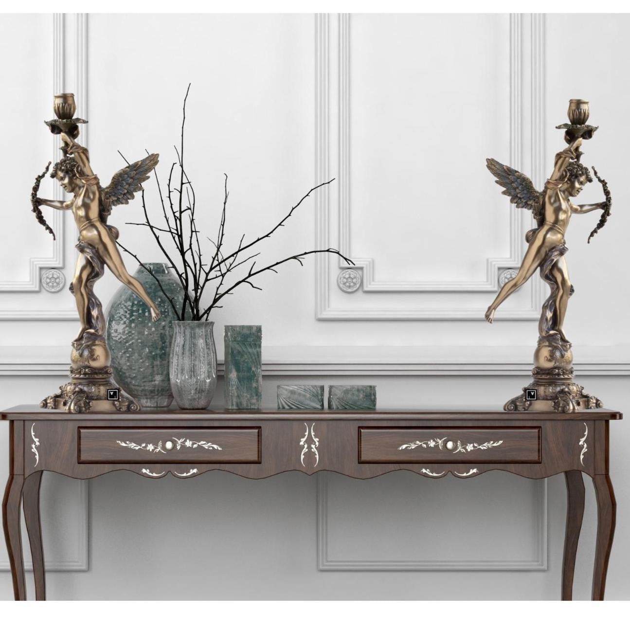 Eros Cupid Candle Holder | Lighting | Home Decor | Handcrafted
