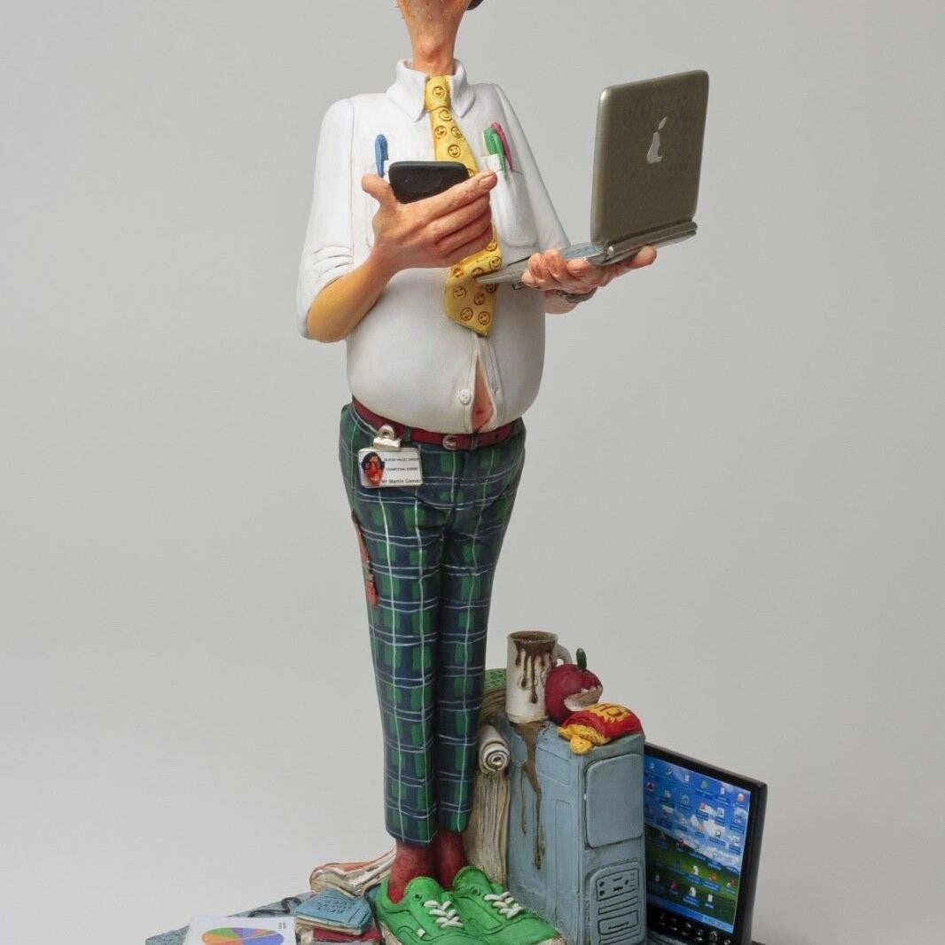 FO84009 Guillermo Forchino Computer Expert 50% | Curios & Collectibles