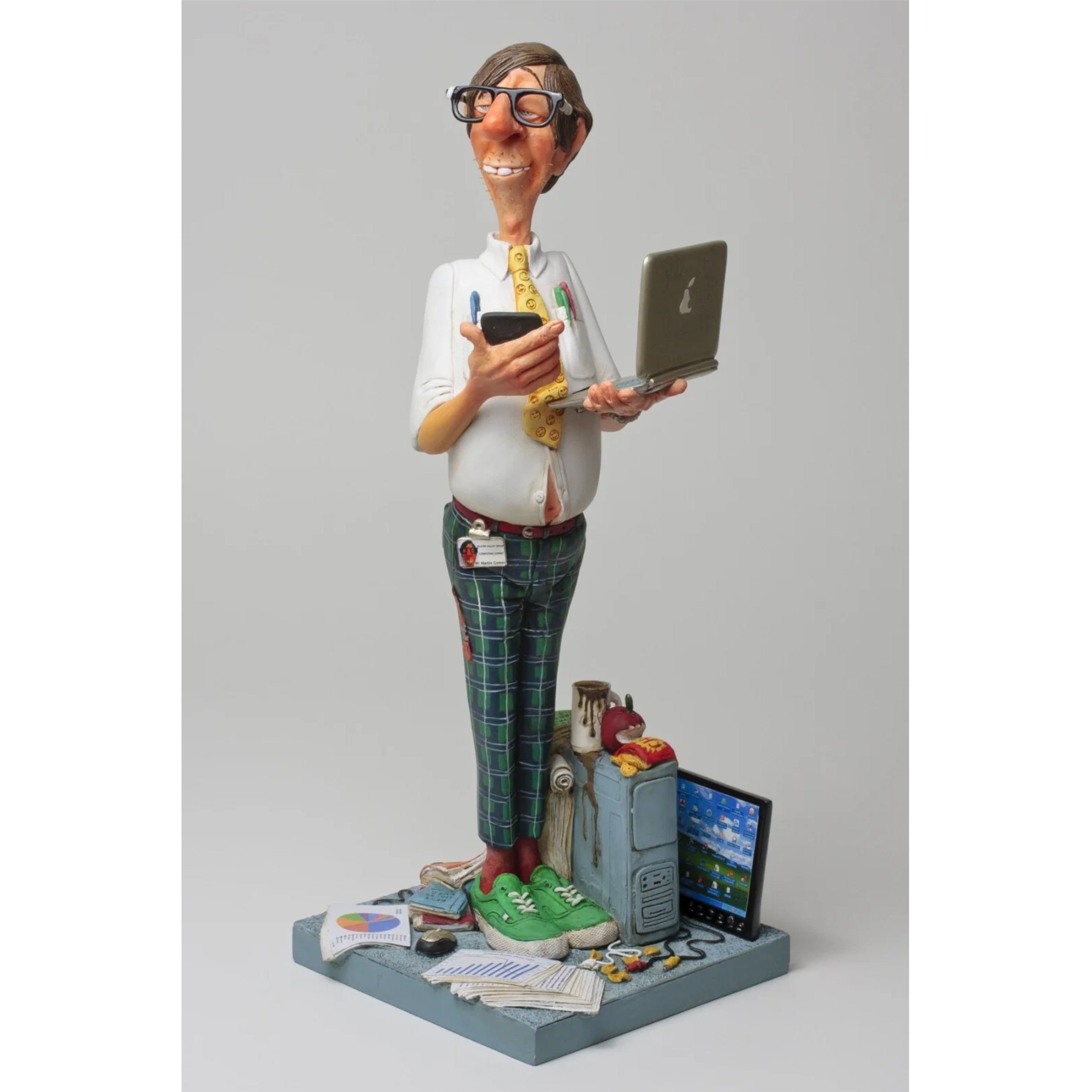 FO84009 Guillermo Forchino Computer Expert 50% | Curios & Collectibles