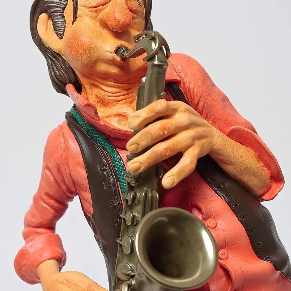 FO85518 Guillermo Forchino The Saxophone | Curios & Collectibles