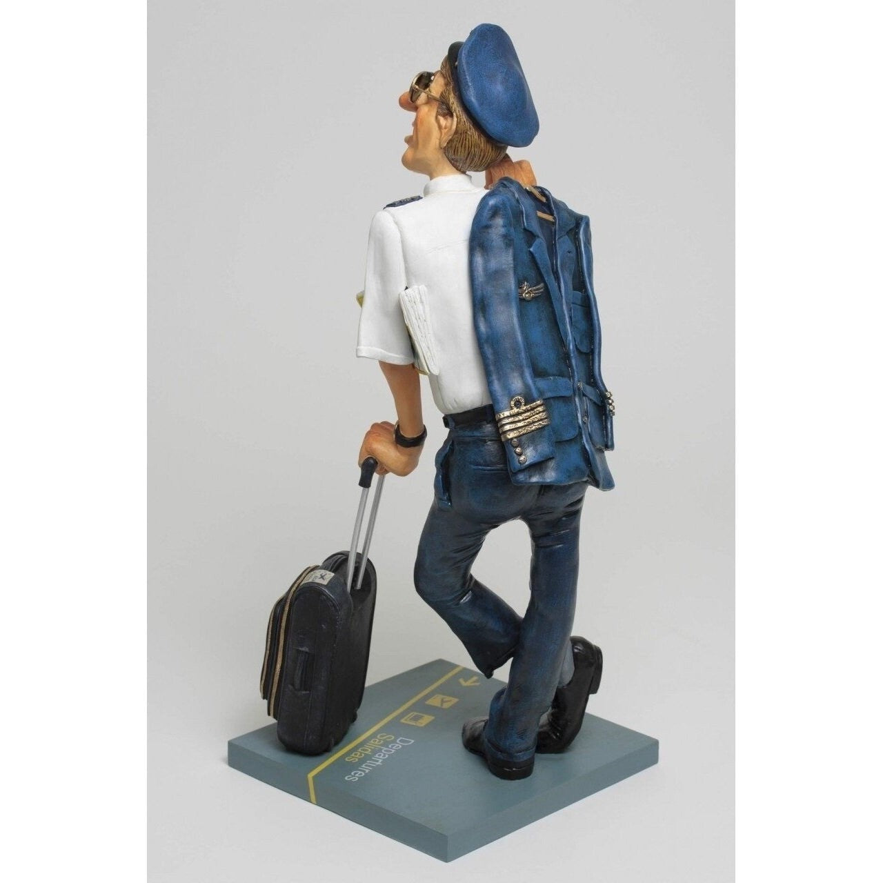 FO85523 Guilermo Forchino Large Pilot Figurine. Original