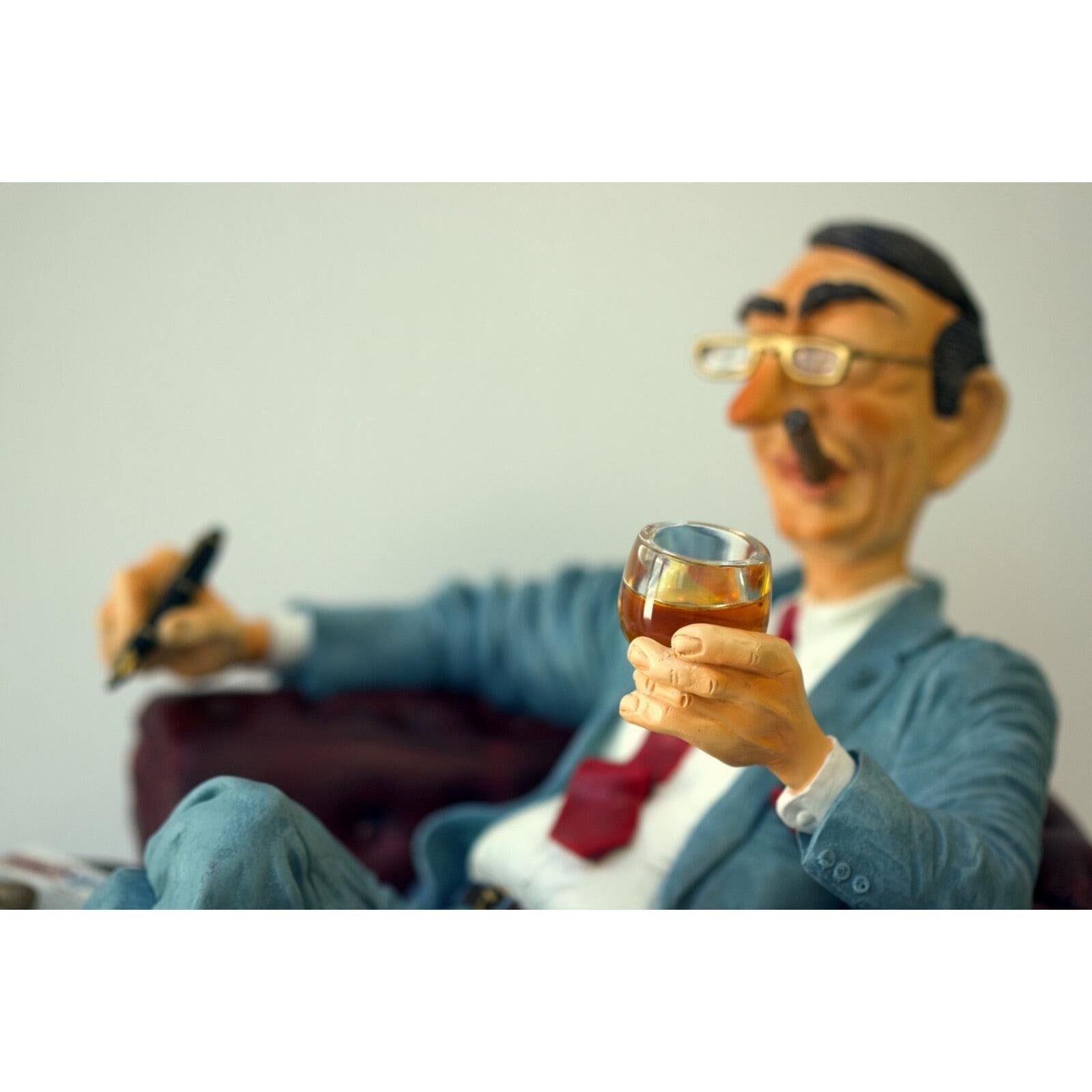 FO85532 Guilermo Forchino The Big Boss | Curios & Collectibles
