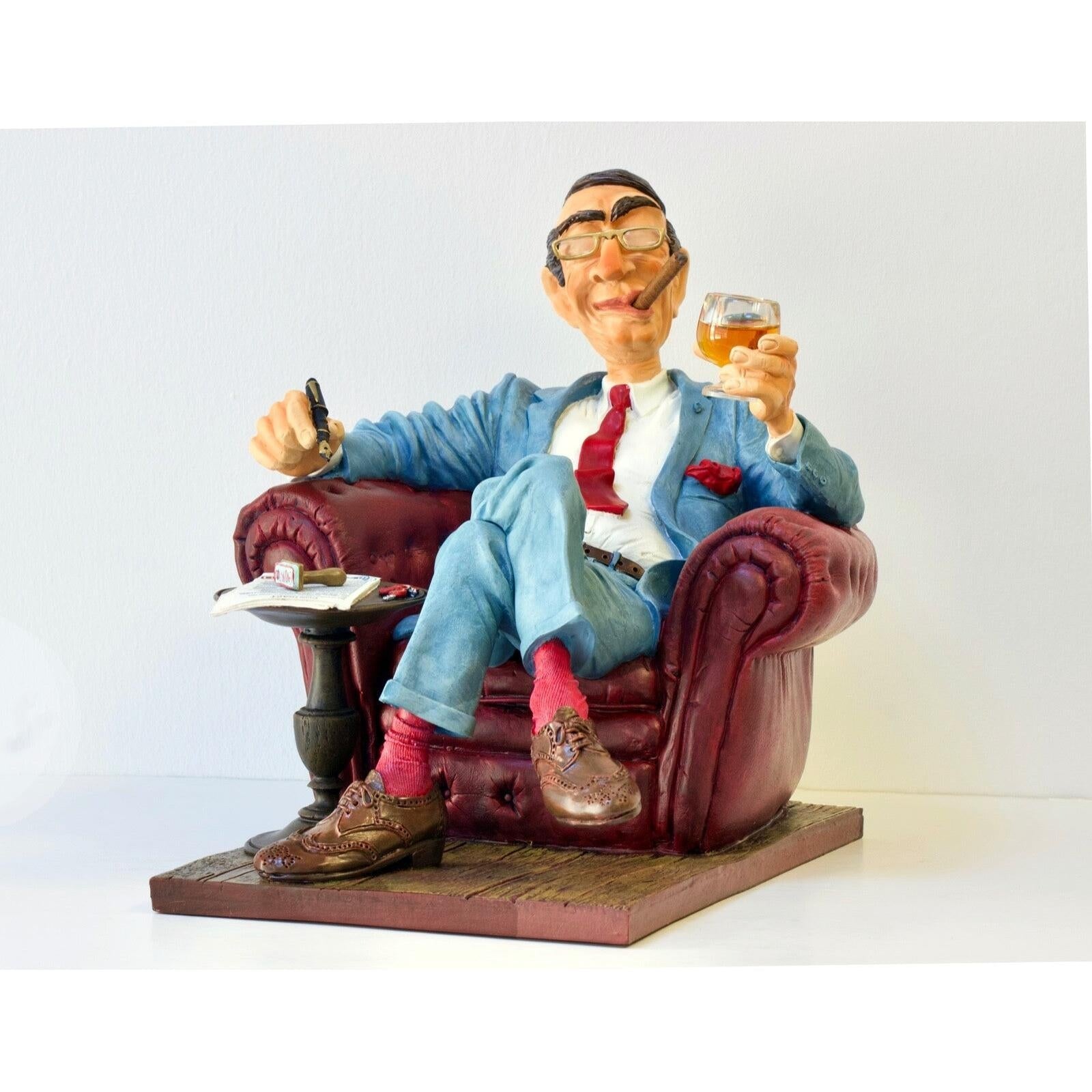 FO85532 Guilermo Forchino The Big Boss | Curios & Collectibles