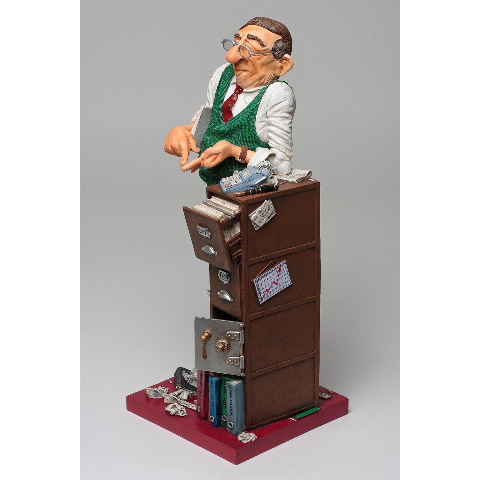 FO85536 Guillermo Forchino The Accountant | Curios & Collectibles