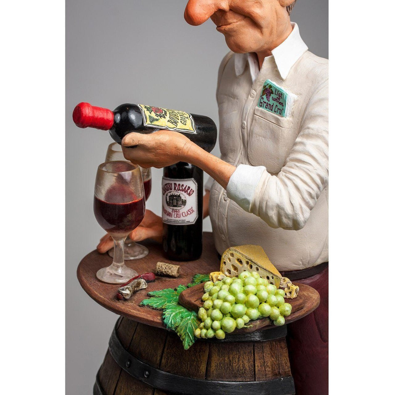 FO85547 Guilermo Forchino The Wine Lover | Figurines & Statues