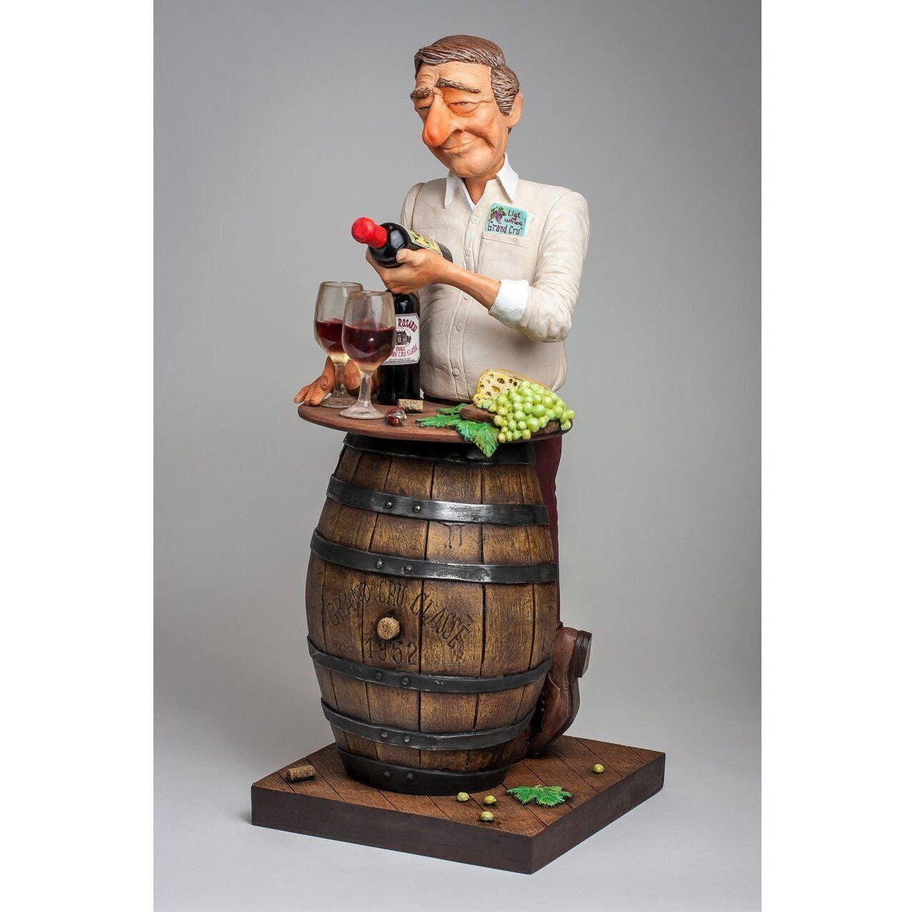 FO85547 Guilermo Forchino The Wine Lover | Figurines & Statues