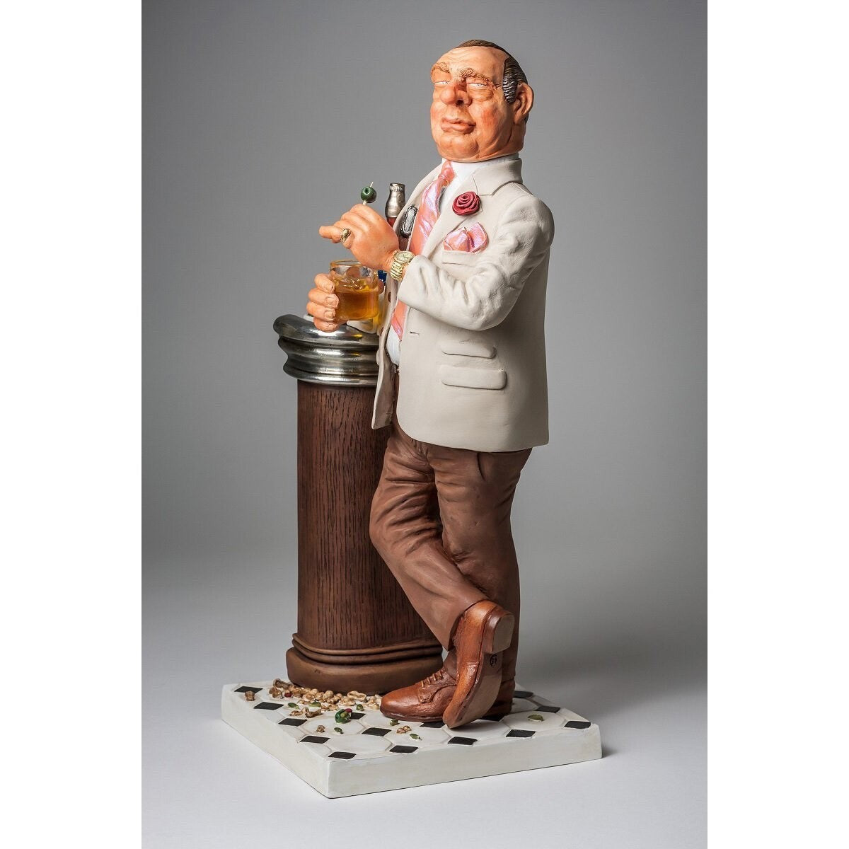 FO85552 Guilermo Forchino Large The Godfather Figurine. Original
