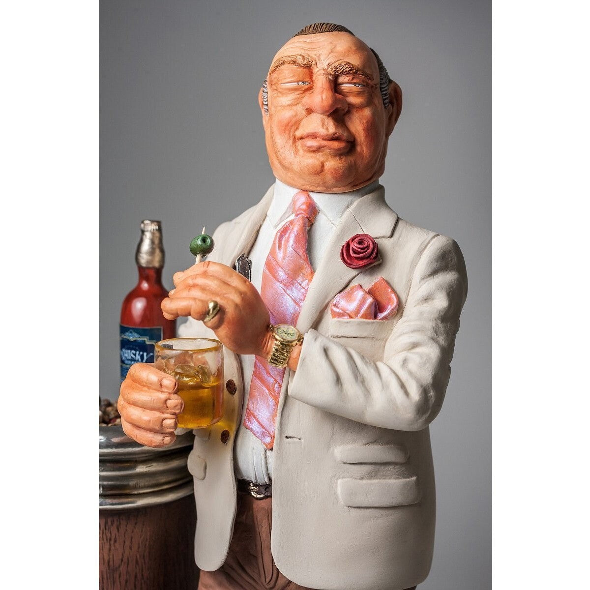 FO85552 Guilermo Forchino Large The Godfather Figurine. Original
