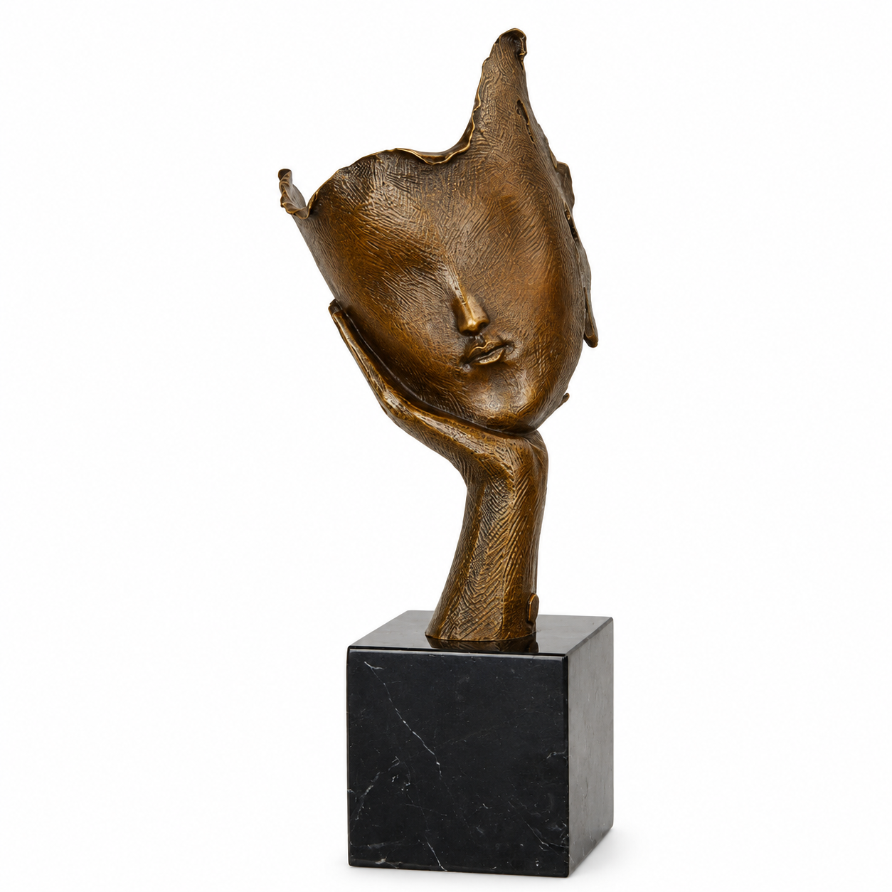 Face Resting on Hand | Curios & Collectibles | Home Decor