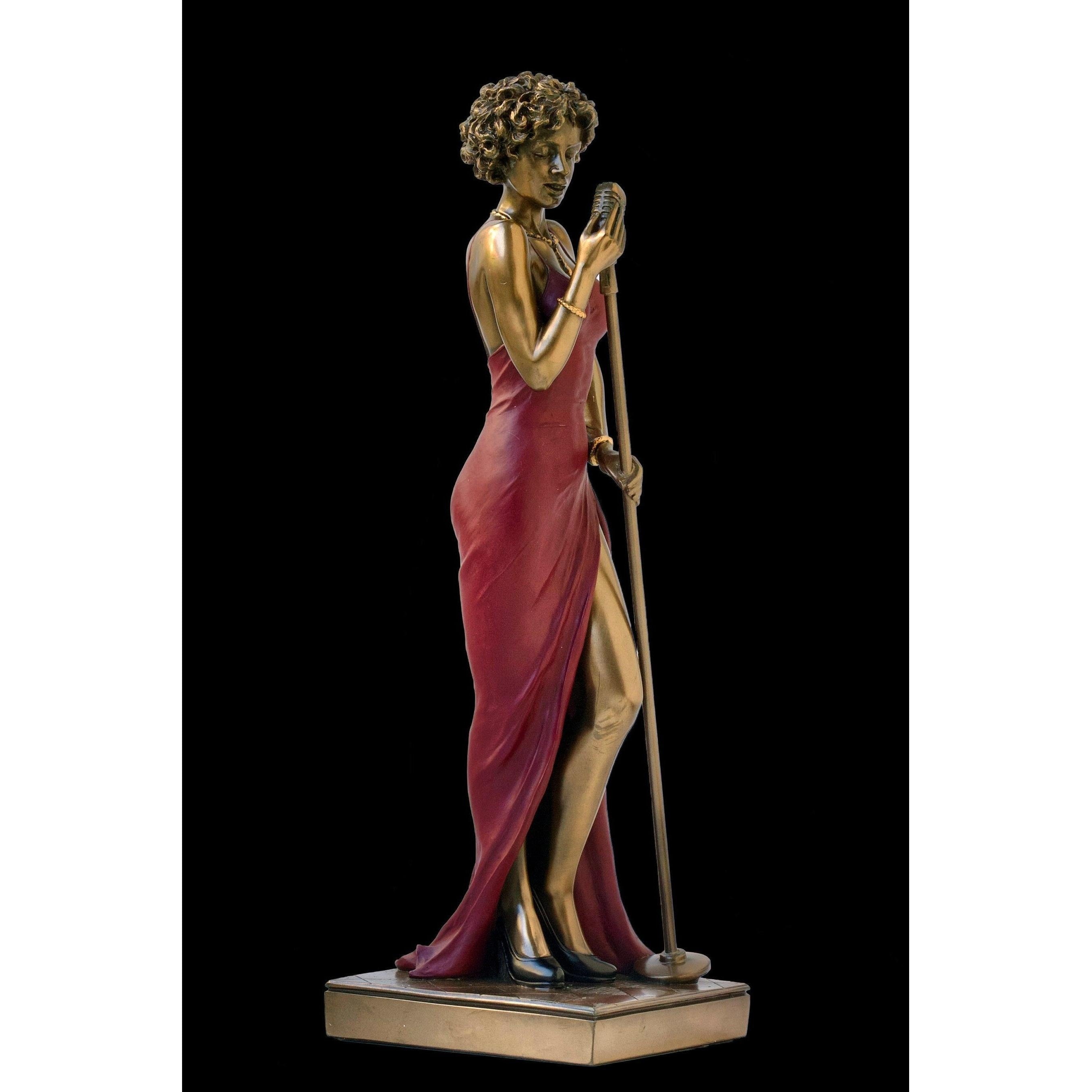 Female Jazz Singer | Dancer & Performance Sculptures | Home Decor