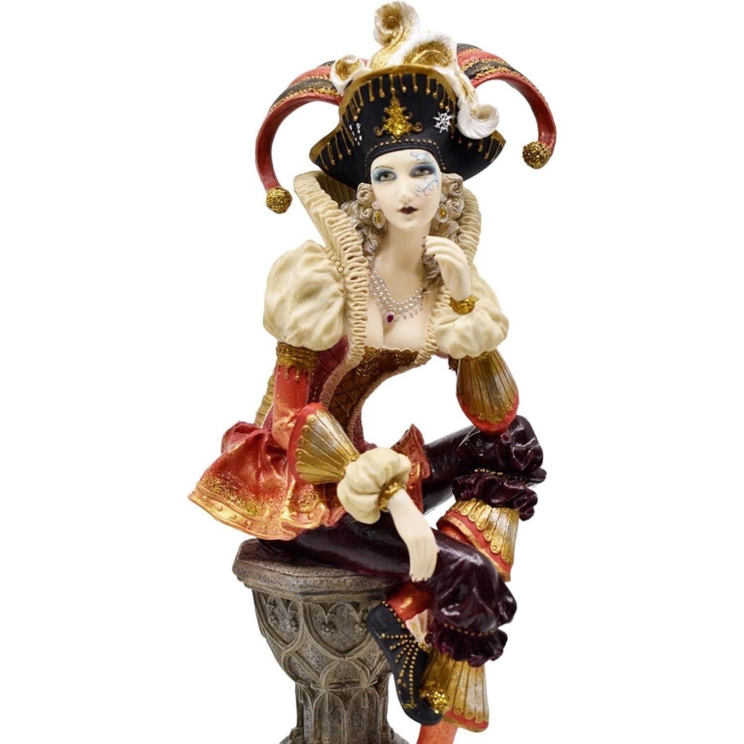 Female Jester | Figurines & Statues | Home Decor | Handcrafted