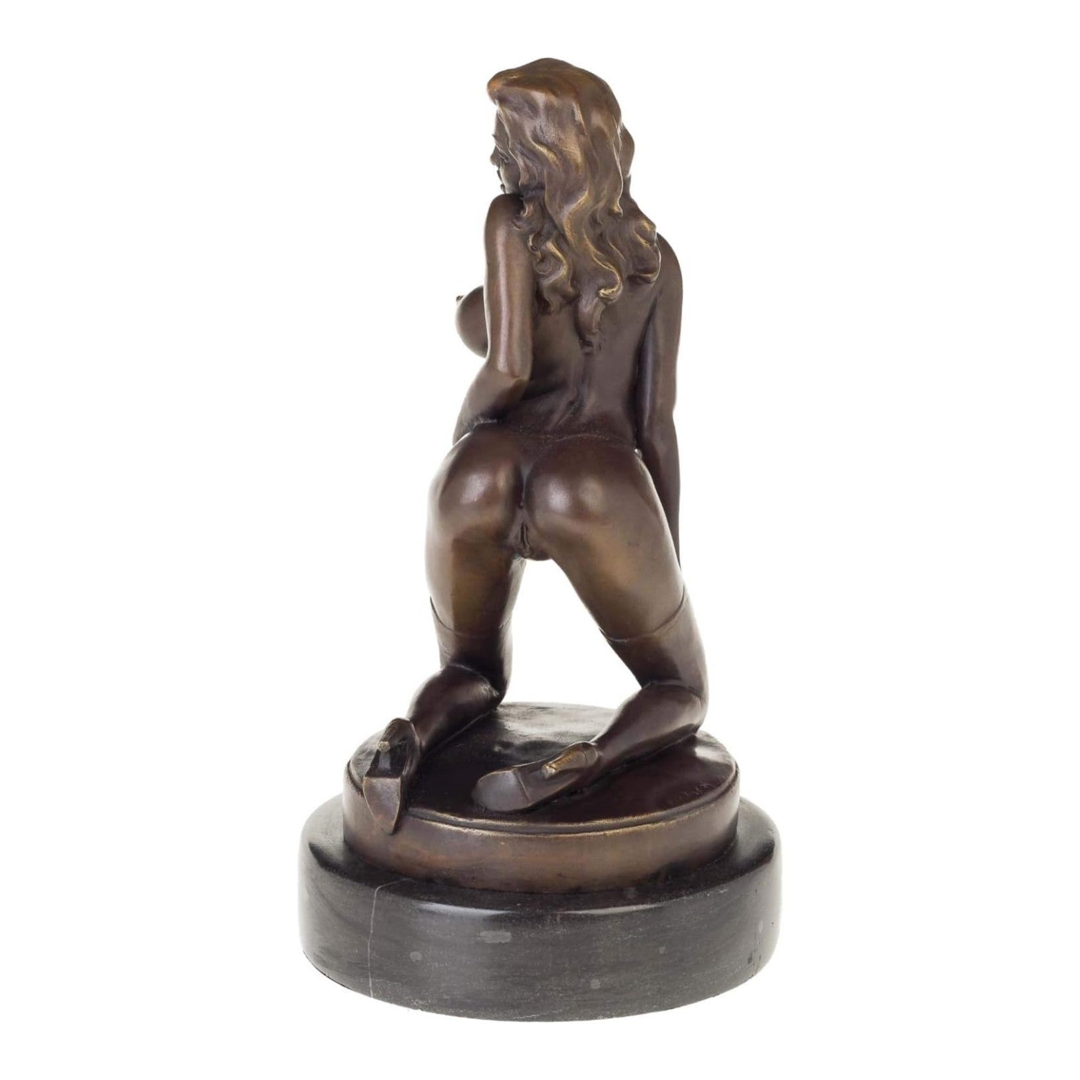 Female Nude on Marble Base | Nude & Figurative Art | Home Decor