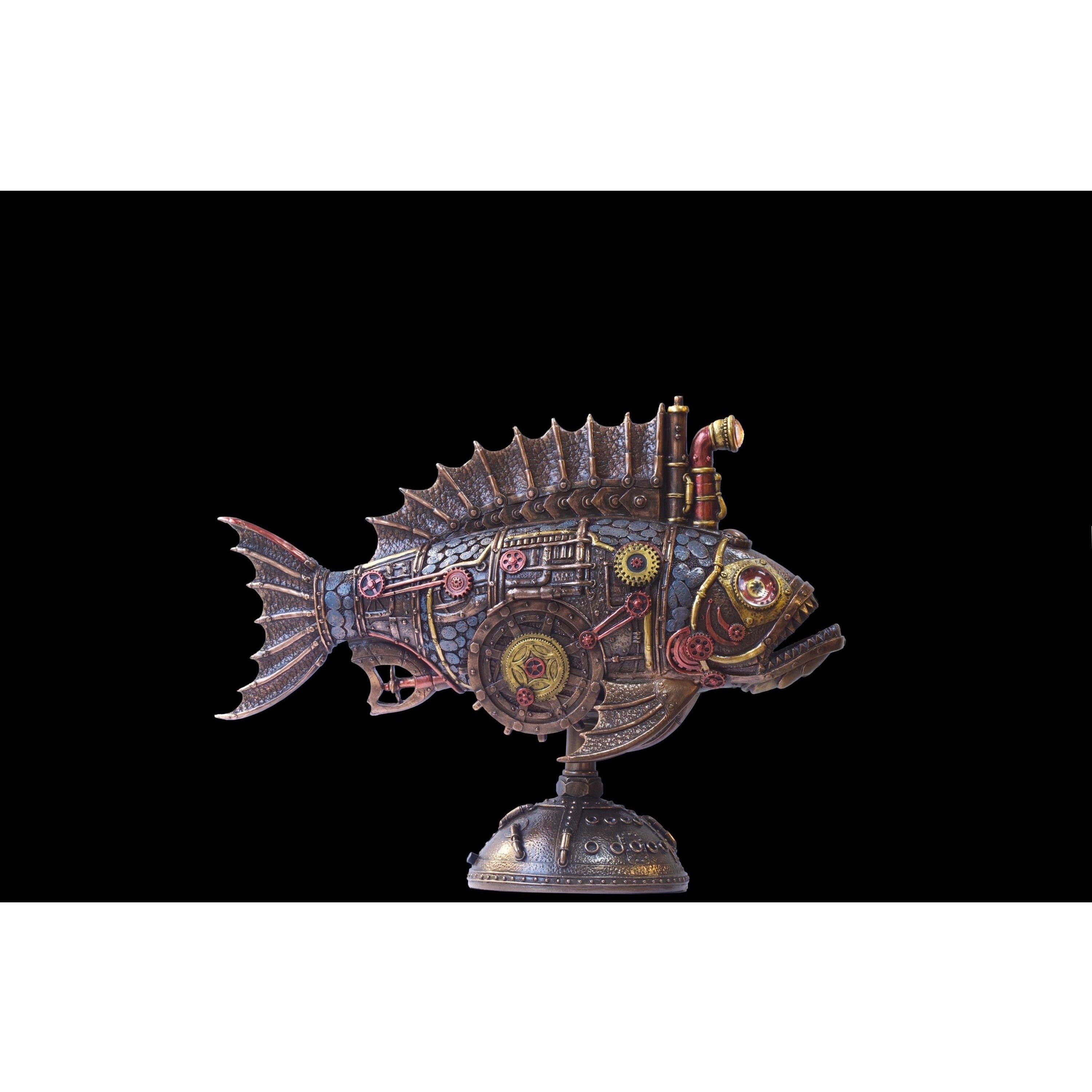 Fish Submarine Melanocetus Supero Duo | Animal Sculptures