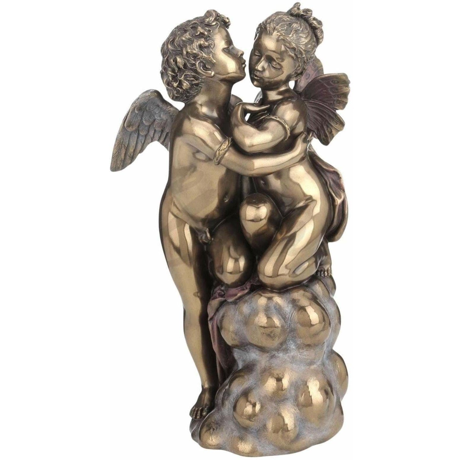 Fist kiss Eros Cupid Kissing | Mythology & Deity Sculptures