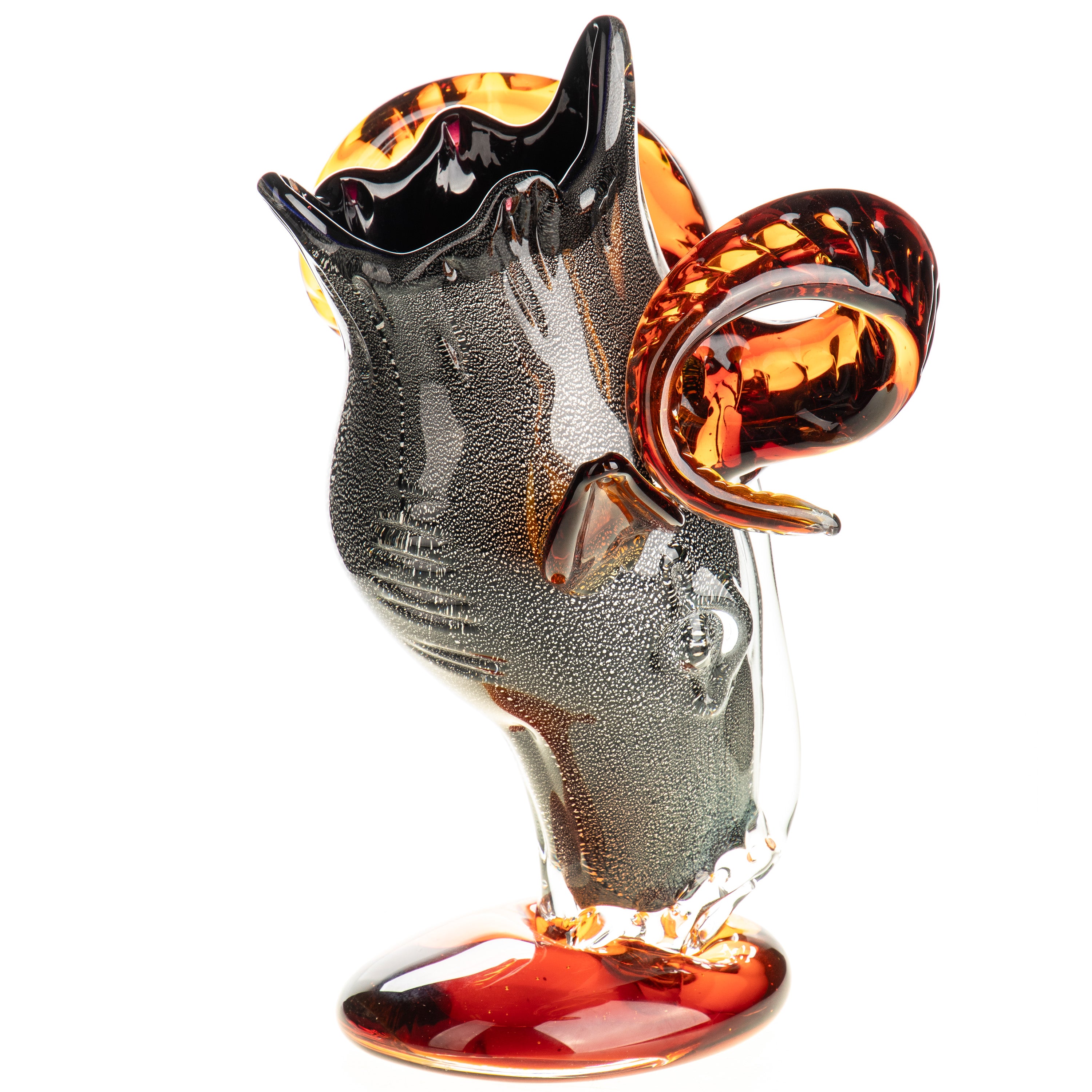 Murano Style Glass Vase – Capricorn Ibex Design
