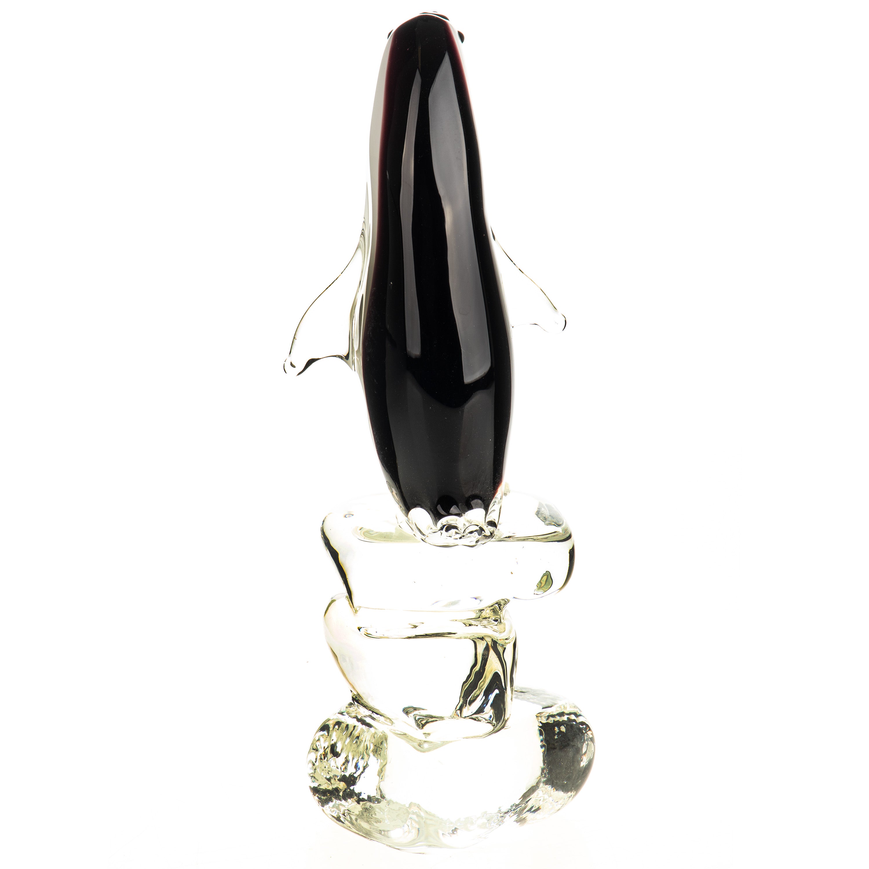 Murano Style Glass Penguin Figurine – Slim