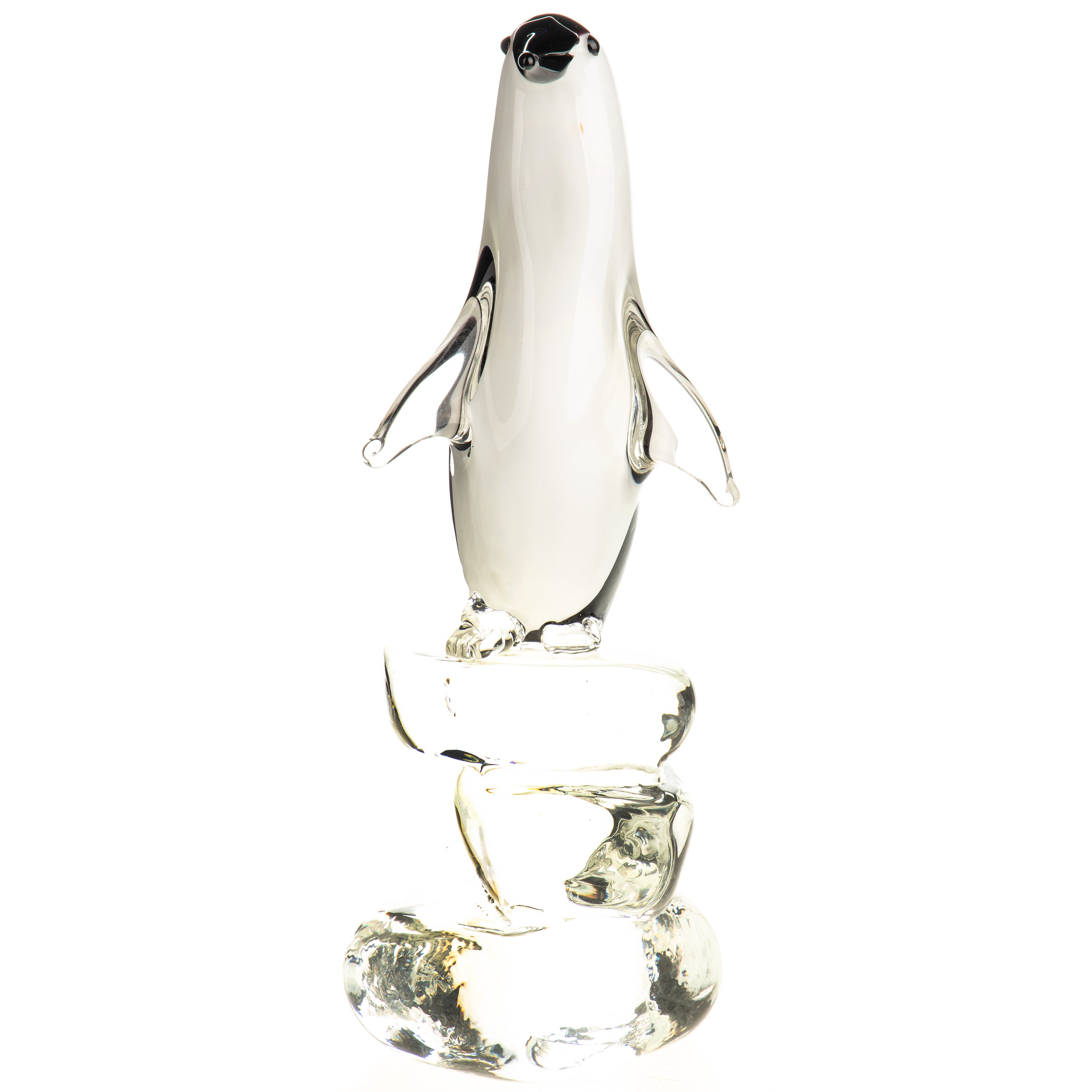 Murano Style Glass Penguin Figurine – Slim